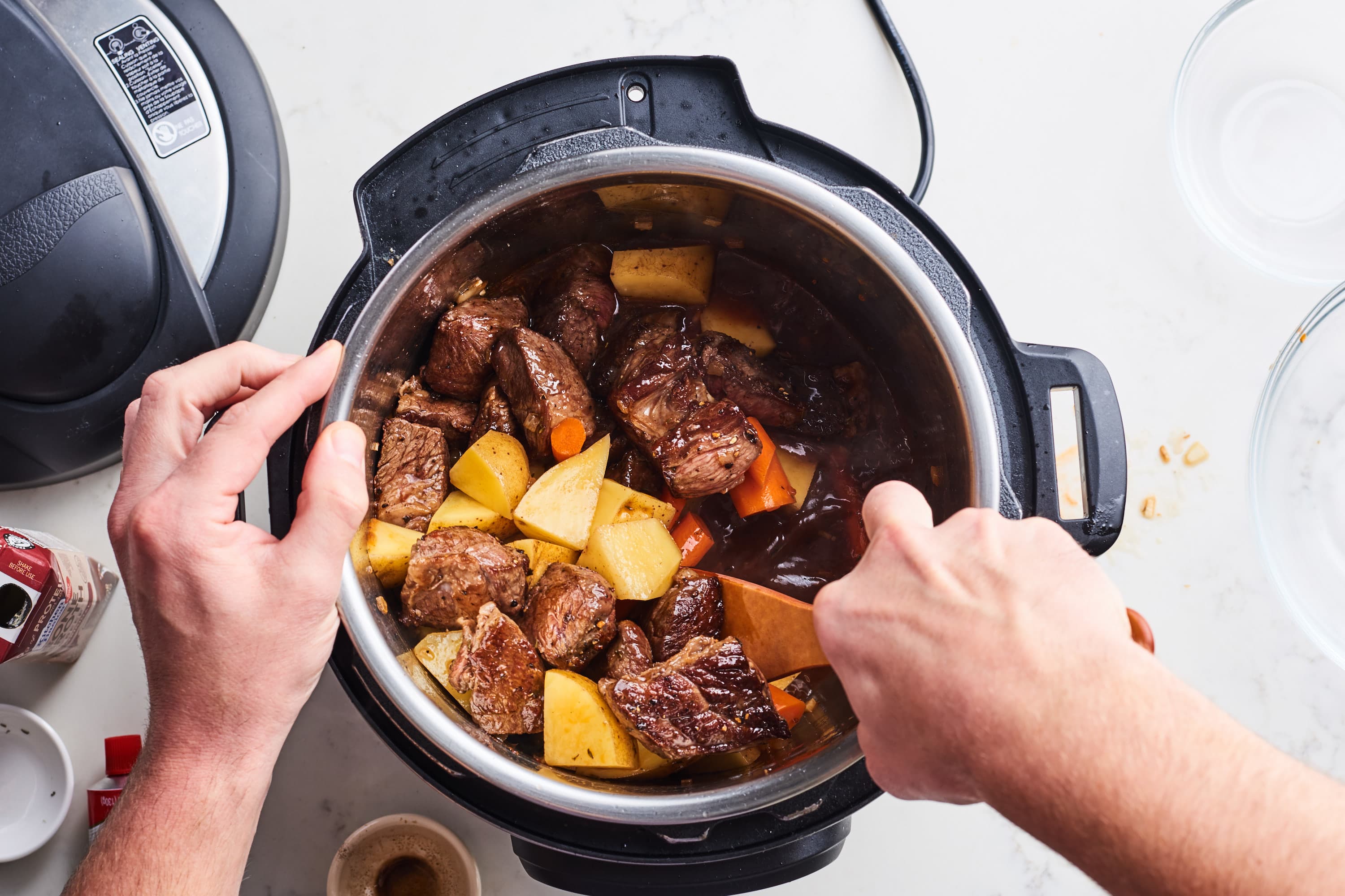 Beef Stew Recipe in Slow Cooker or Instant Pot