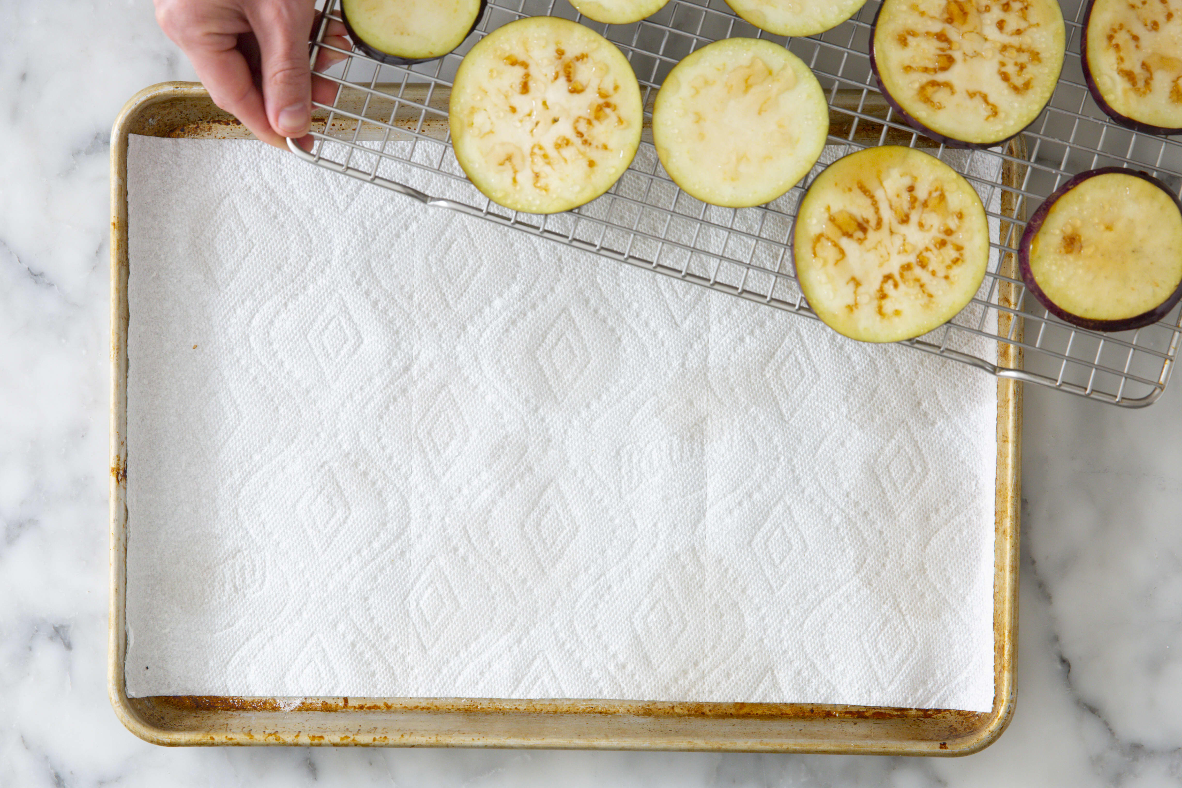 Sheet Pan Eggplant Parmesan Recipe