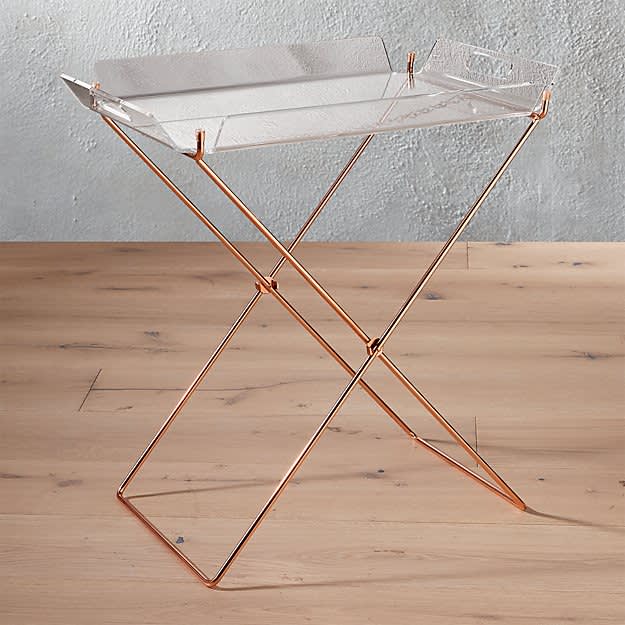 This TV Tray Is a Chic Version of the One You Grew Up With