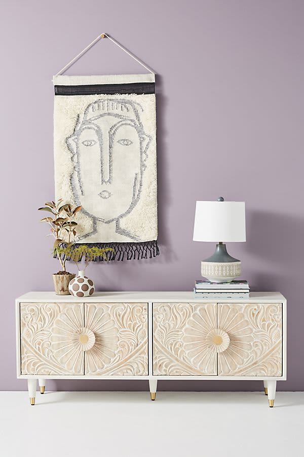 anthropologie console table