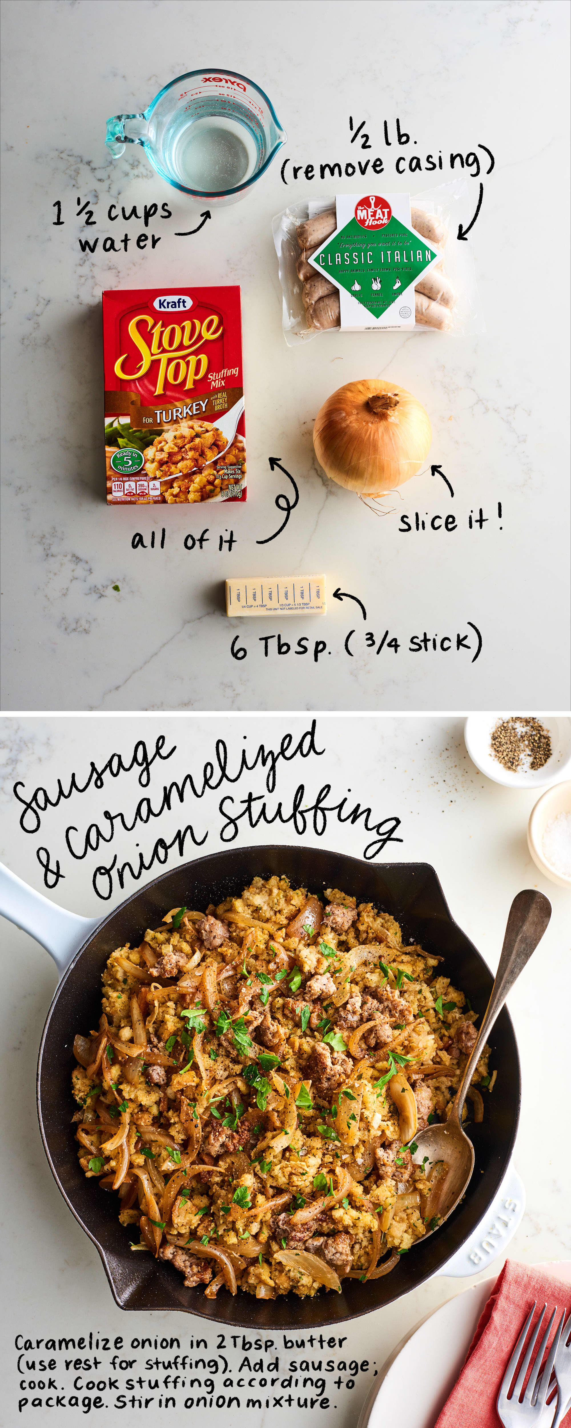 How To Doctor Up Boxed Stuffing - Boxed Stuffing Upgrade Ideas