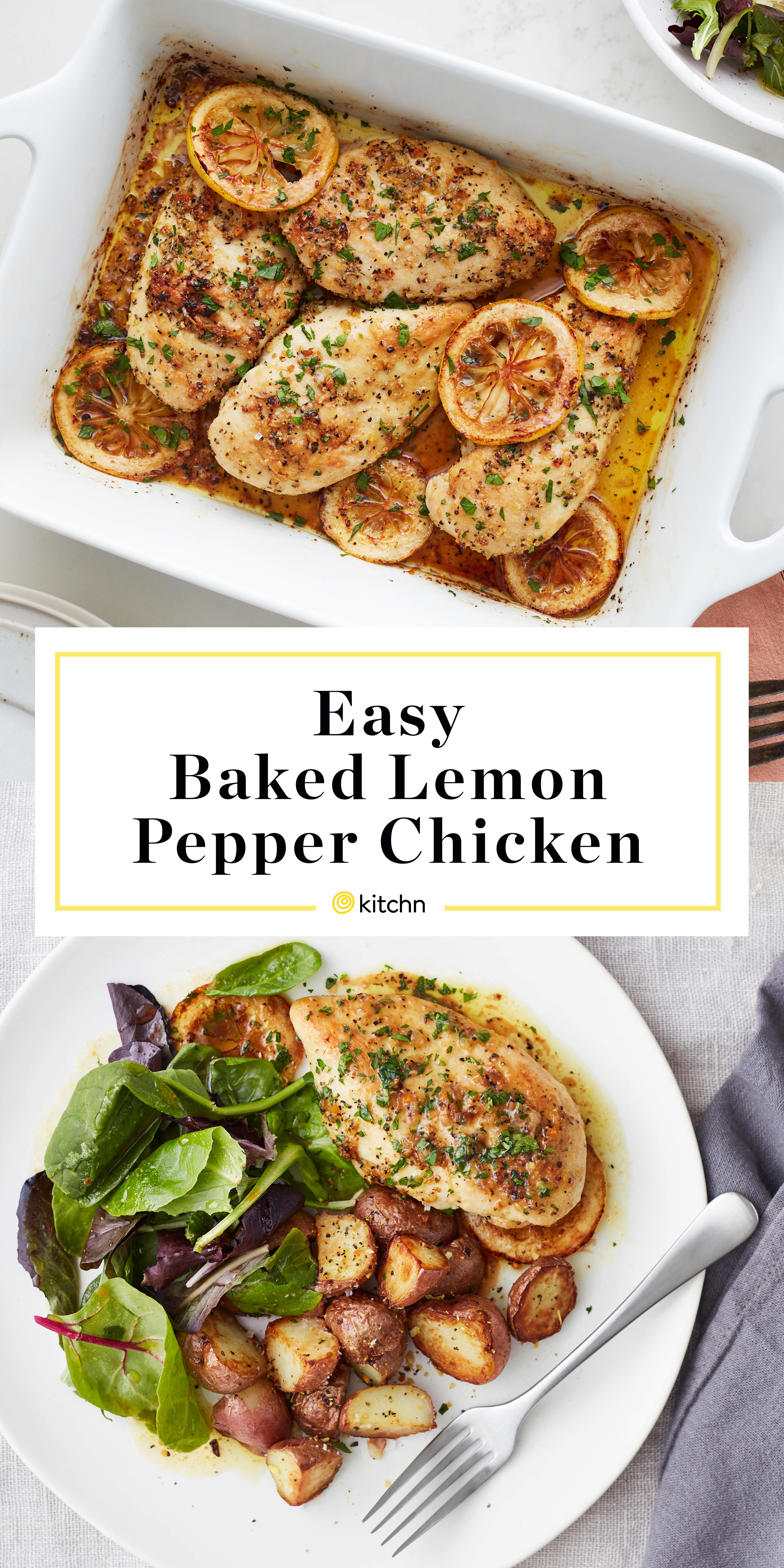 Best Baked Lemon Pepper Chicken
