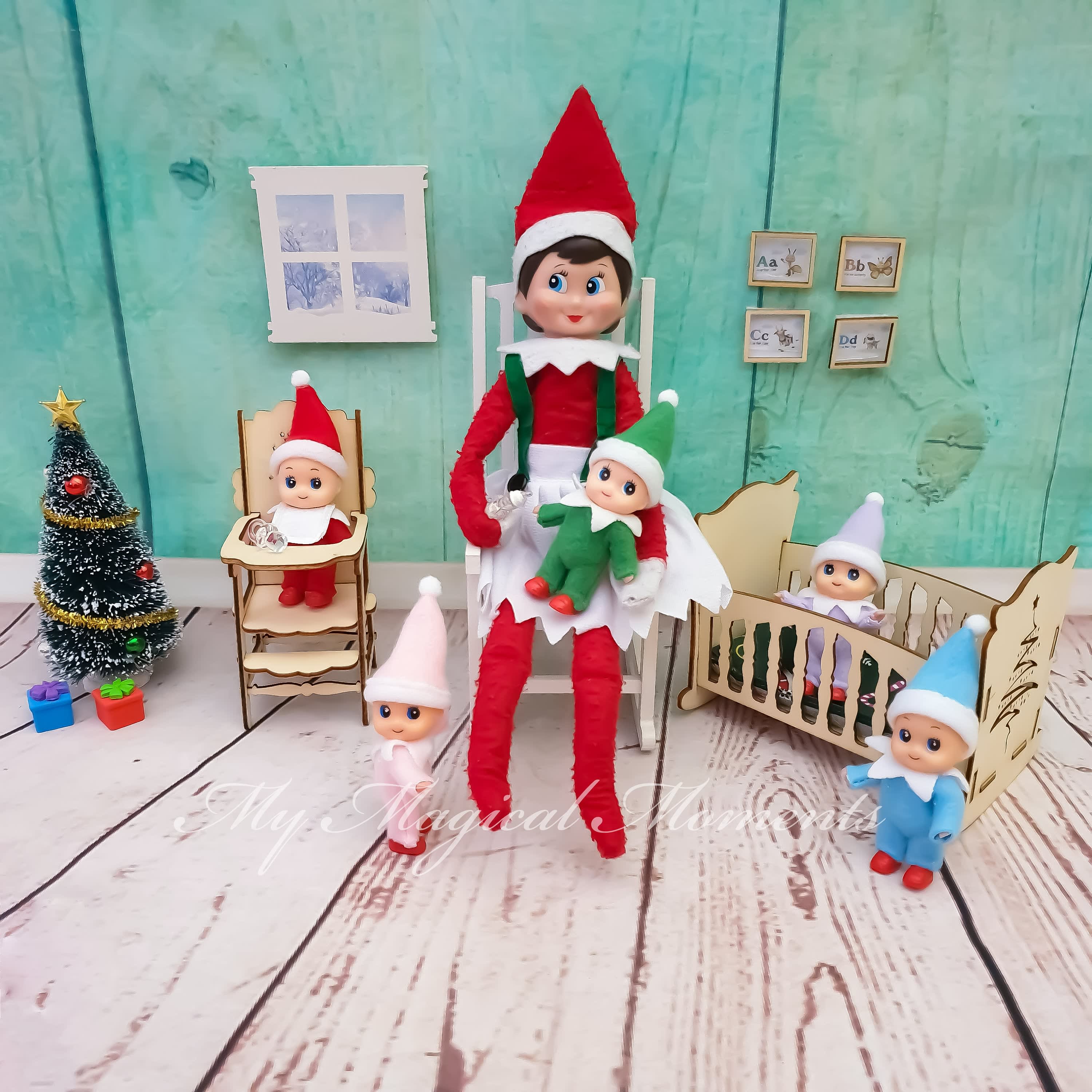 Elf On The Shelf: A Christmas Tradition (brown-eyed Girl). Elf & Book
