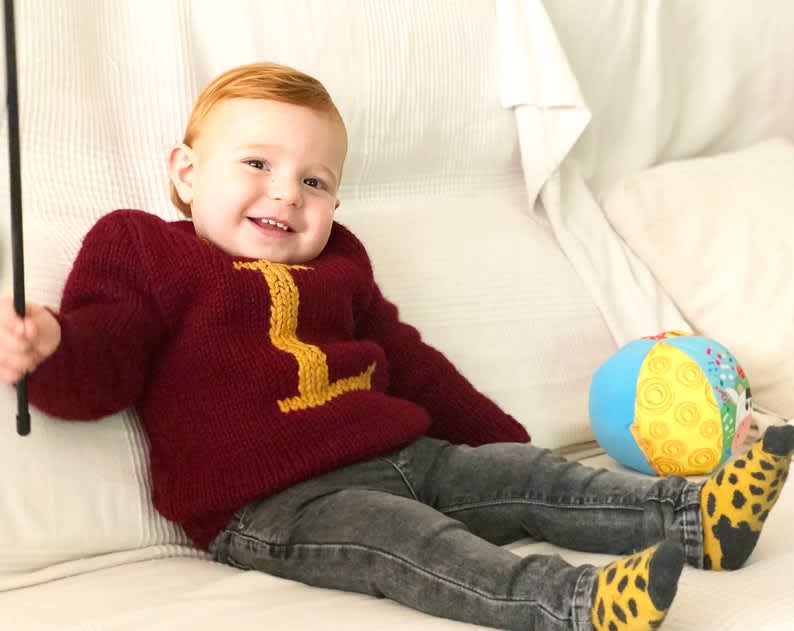 baby weasley sweater