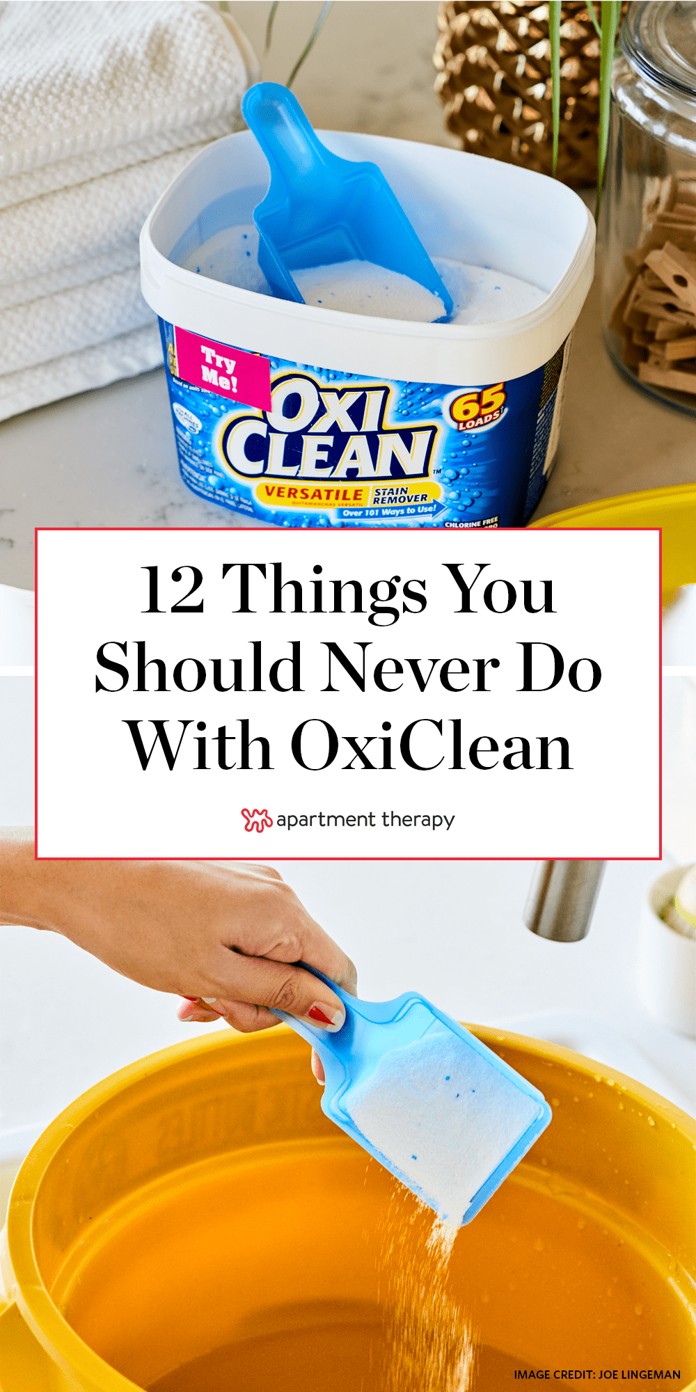 Oxiclean Directions: 12 Things You Shouldn't Do With Oxiclean | Apartment  Therapy