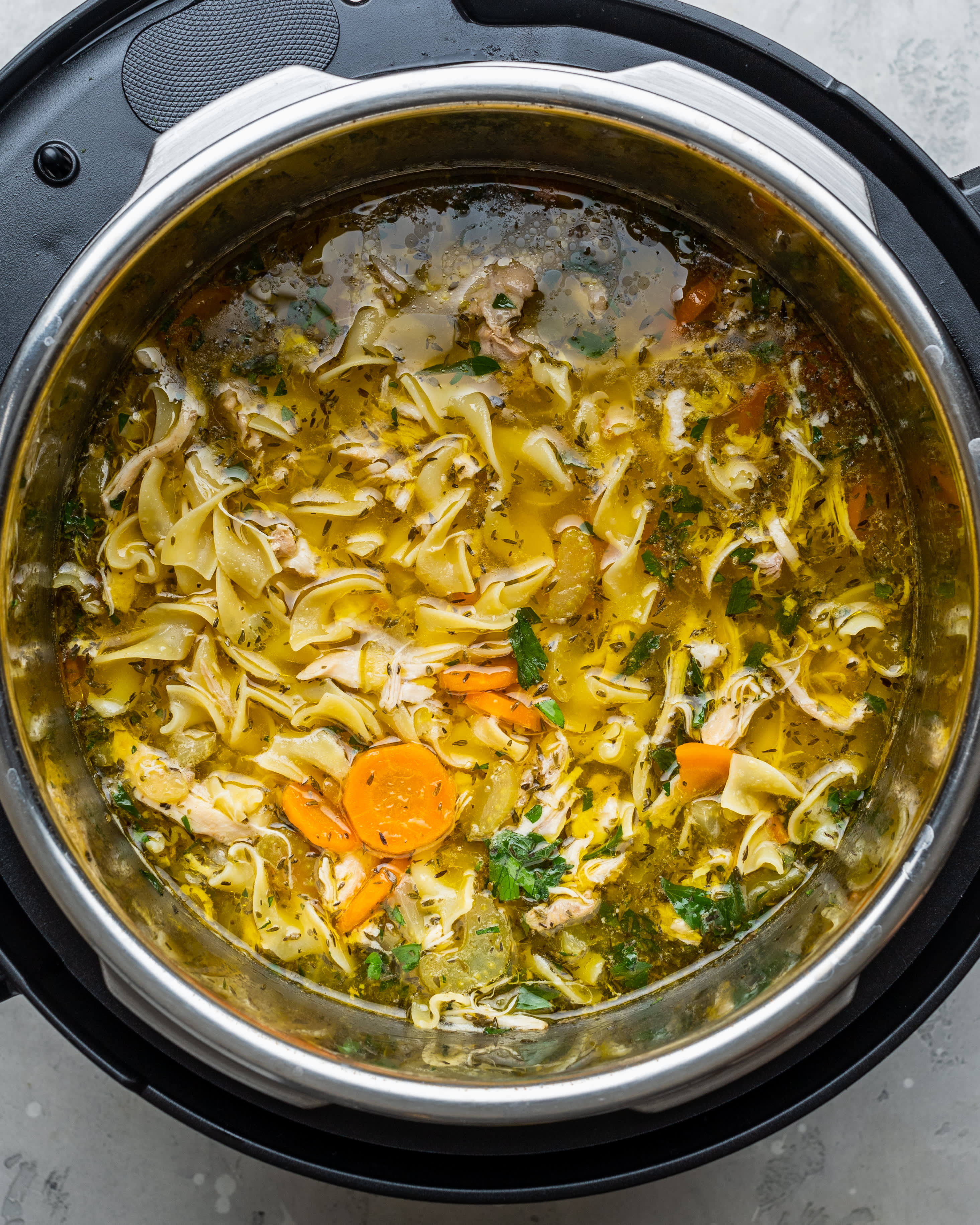 Instant Pot Chicken Noodle Soup   Kitchn
