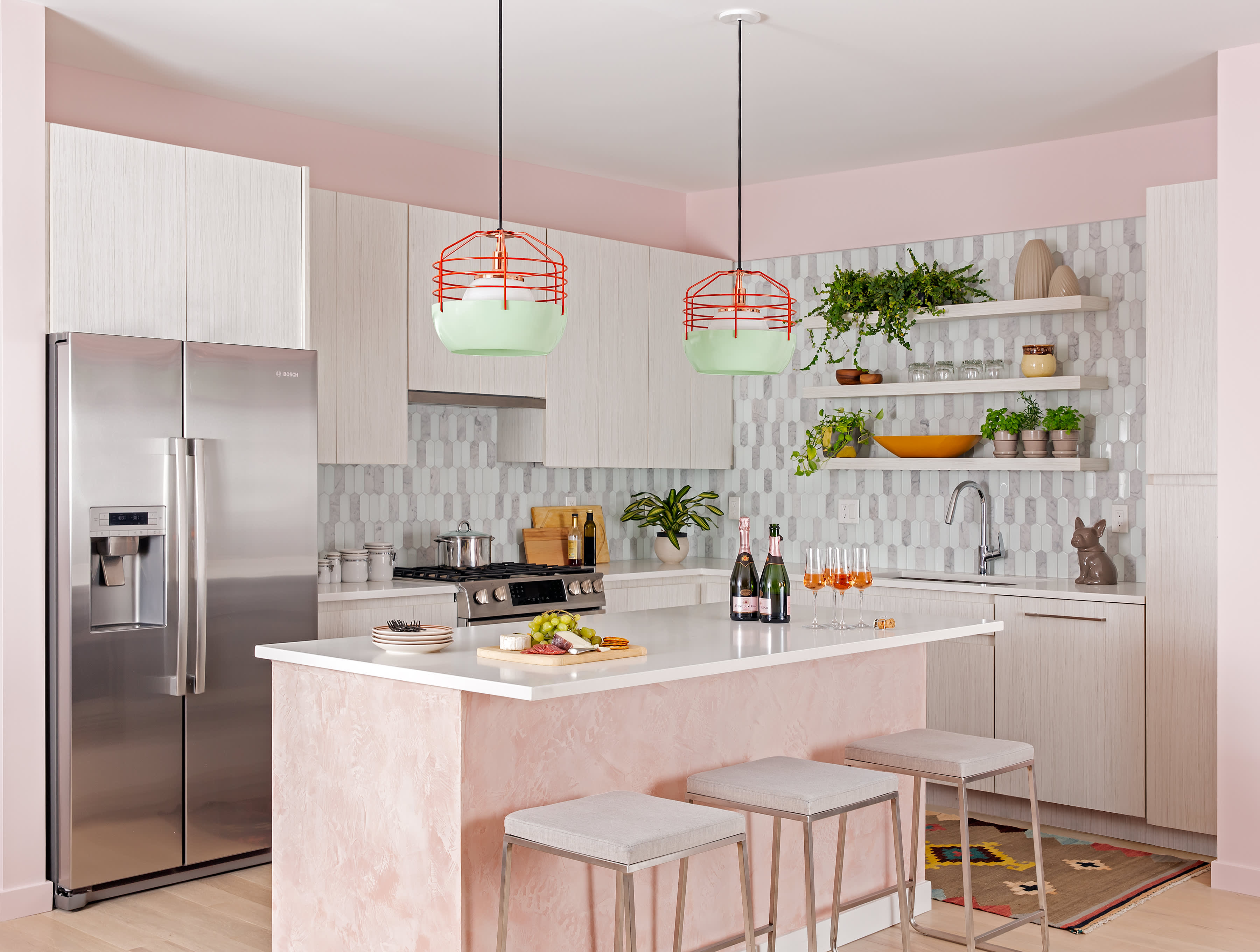 24 Pink Kitchens That Ll Inspire You Apartment Therapy