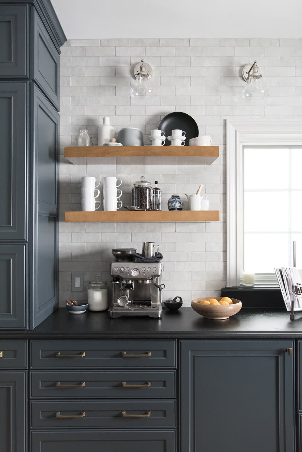 kitchen shelves