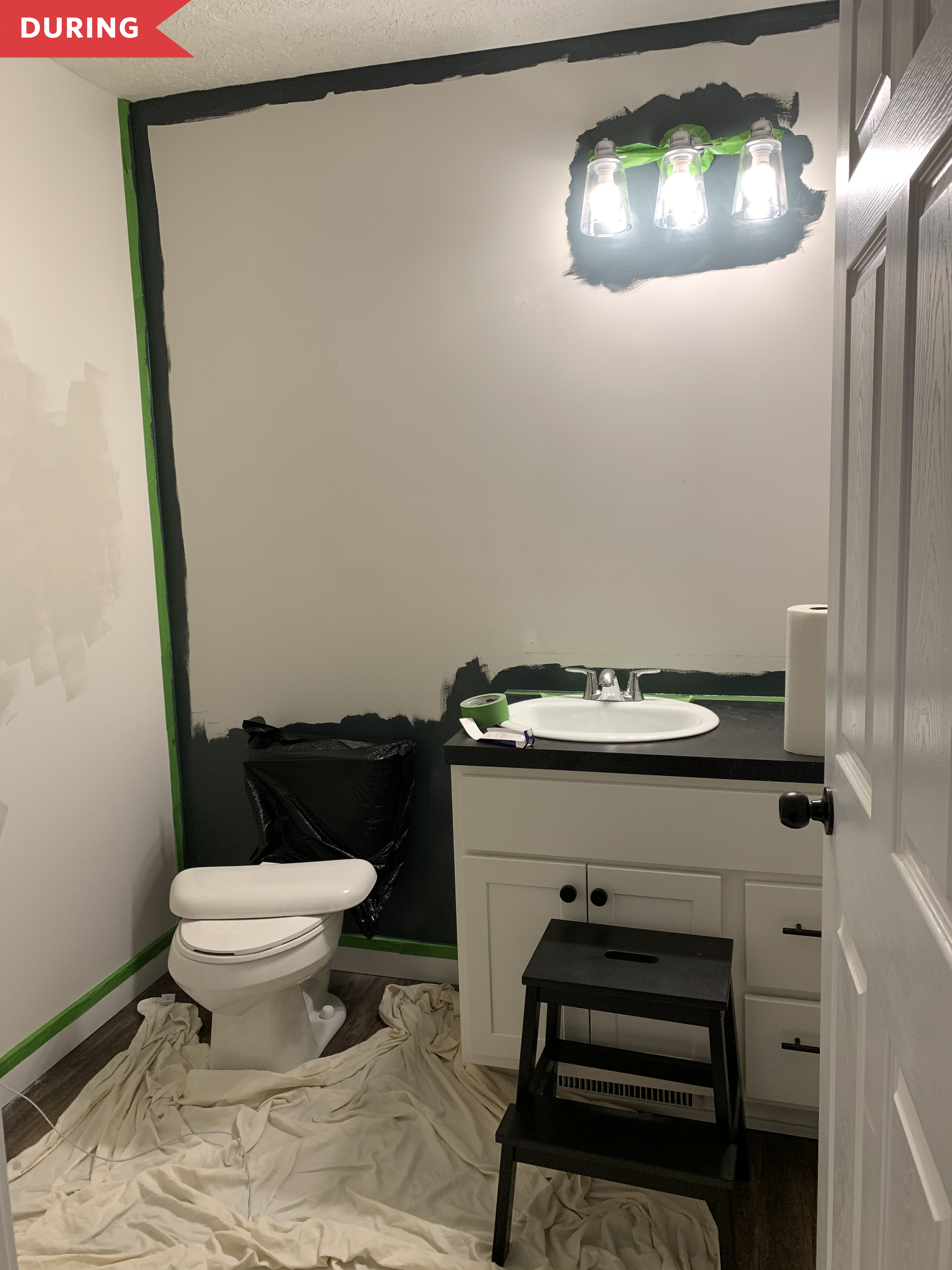 Before And After A 200 Diy Budget Bathroom Redo Apartment Therapy