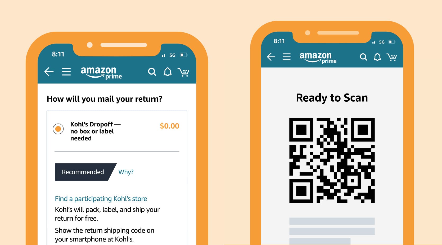 About Amazon s Free QR Code Drop Off Returns Apartment Therapy