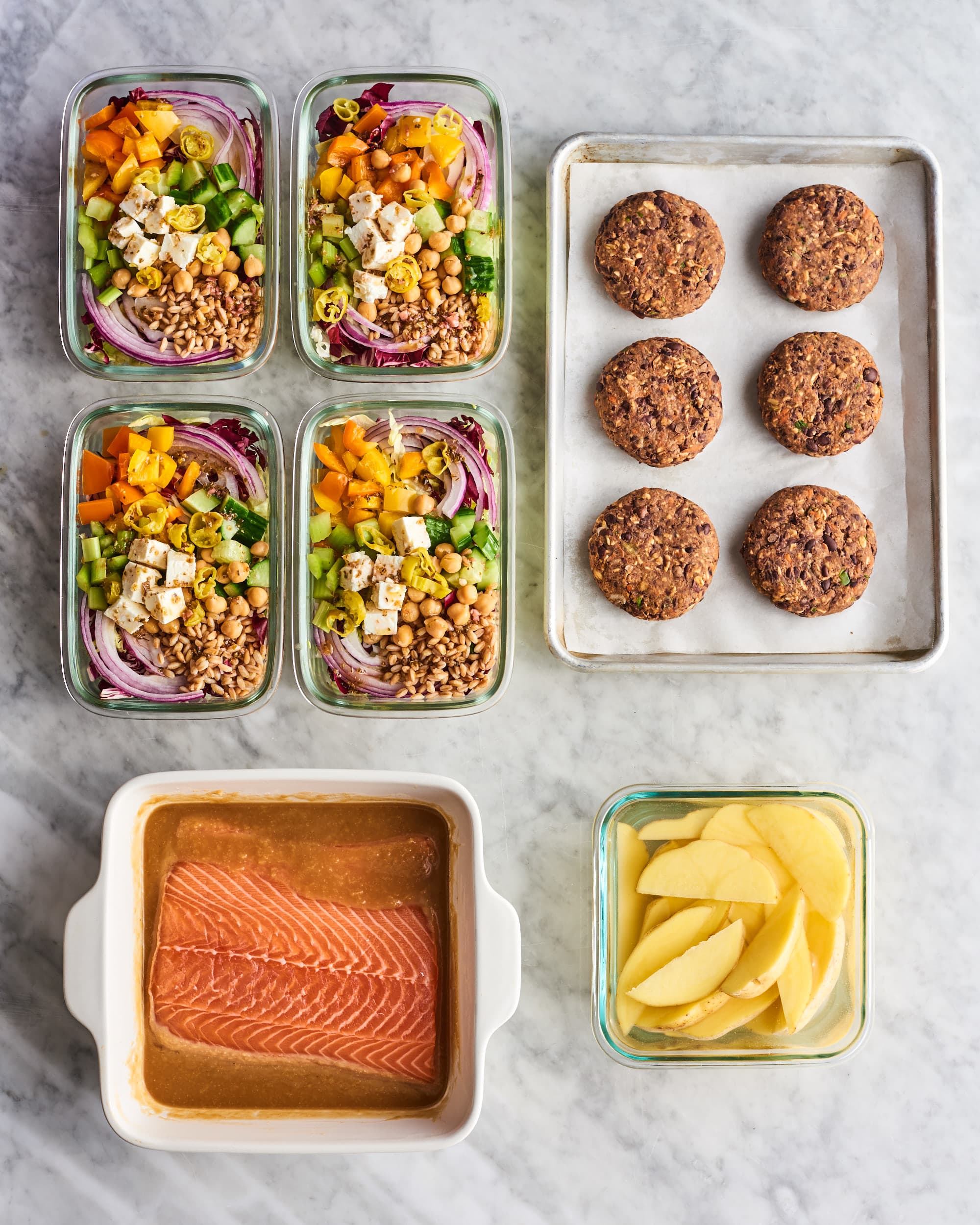 How to Try the 'Component Cooking' Hack for Easy Meal Prep