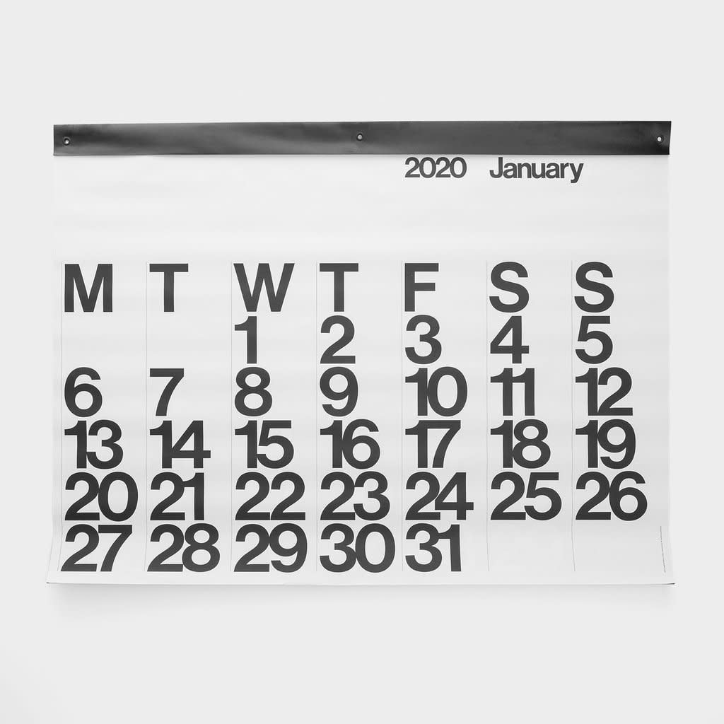 The Best Wall Calendars To Get Organized In 2020 Apartment Therapy
