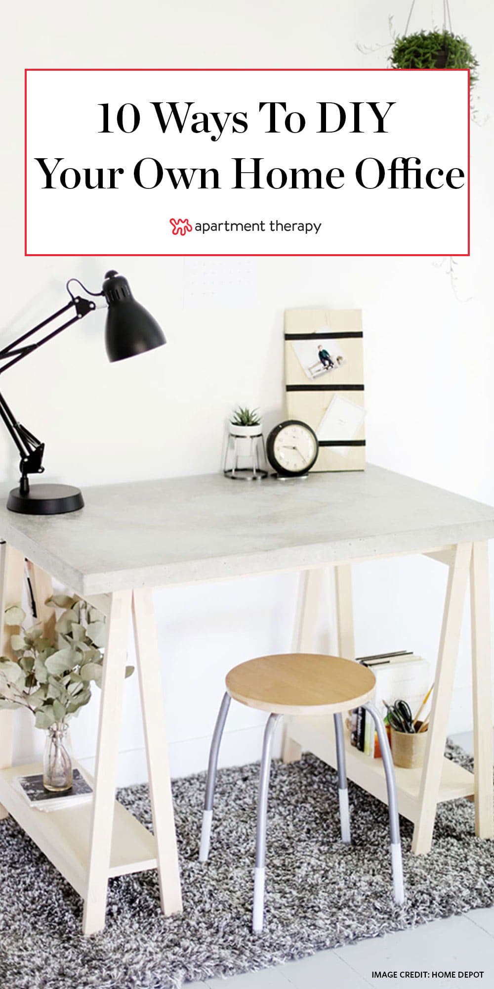 Easy Diy Desk Ideas How To Make A Desk Apartment Therapy