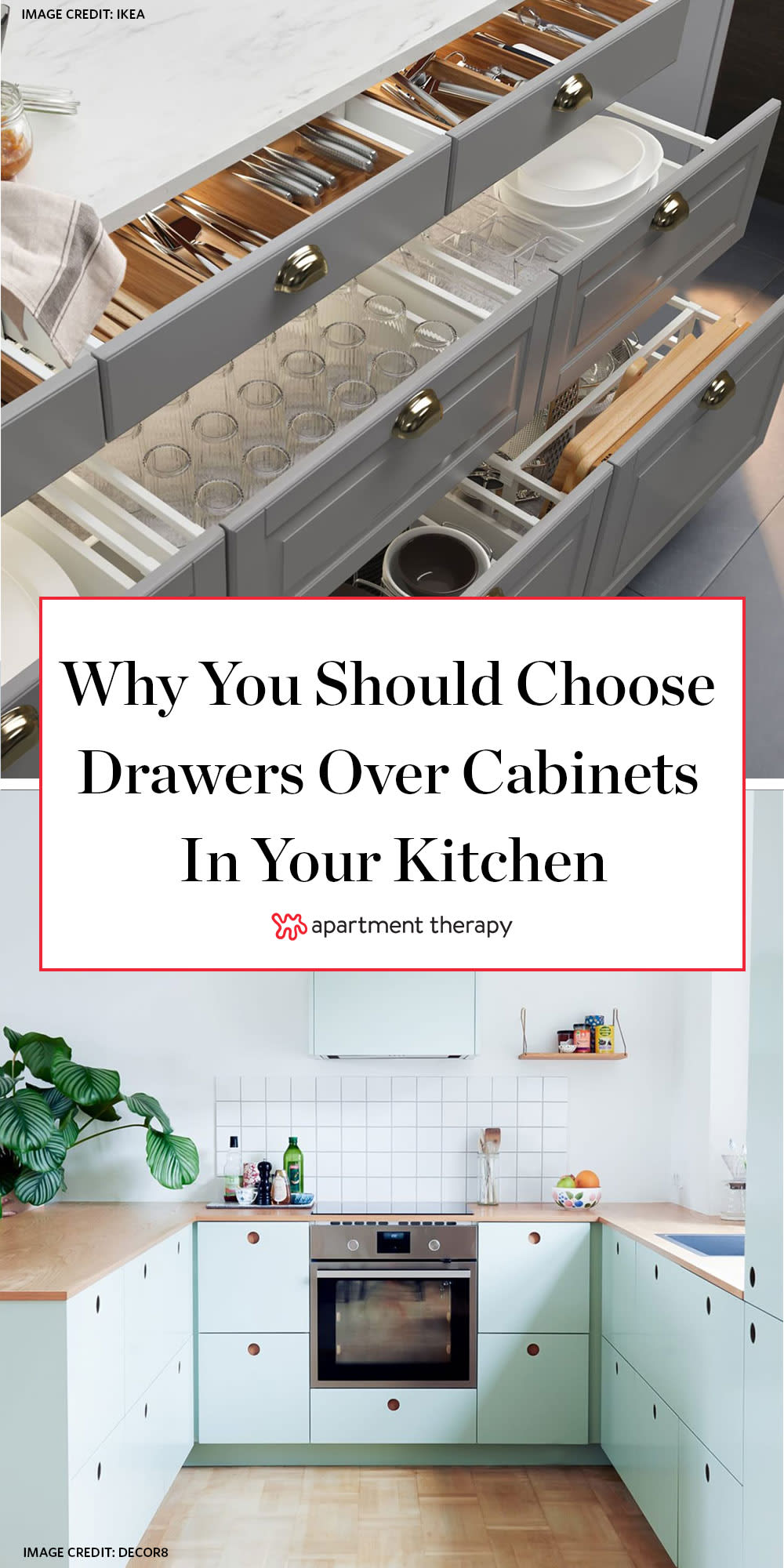 Kitchen Cabinets Versus Drawers Pros Cons Apartment Therapy