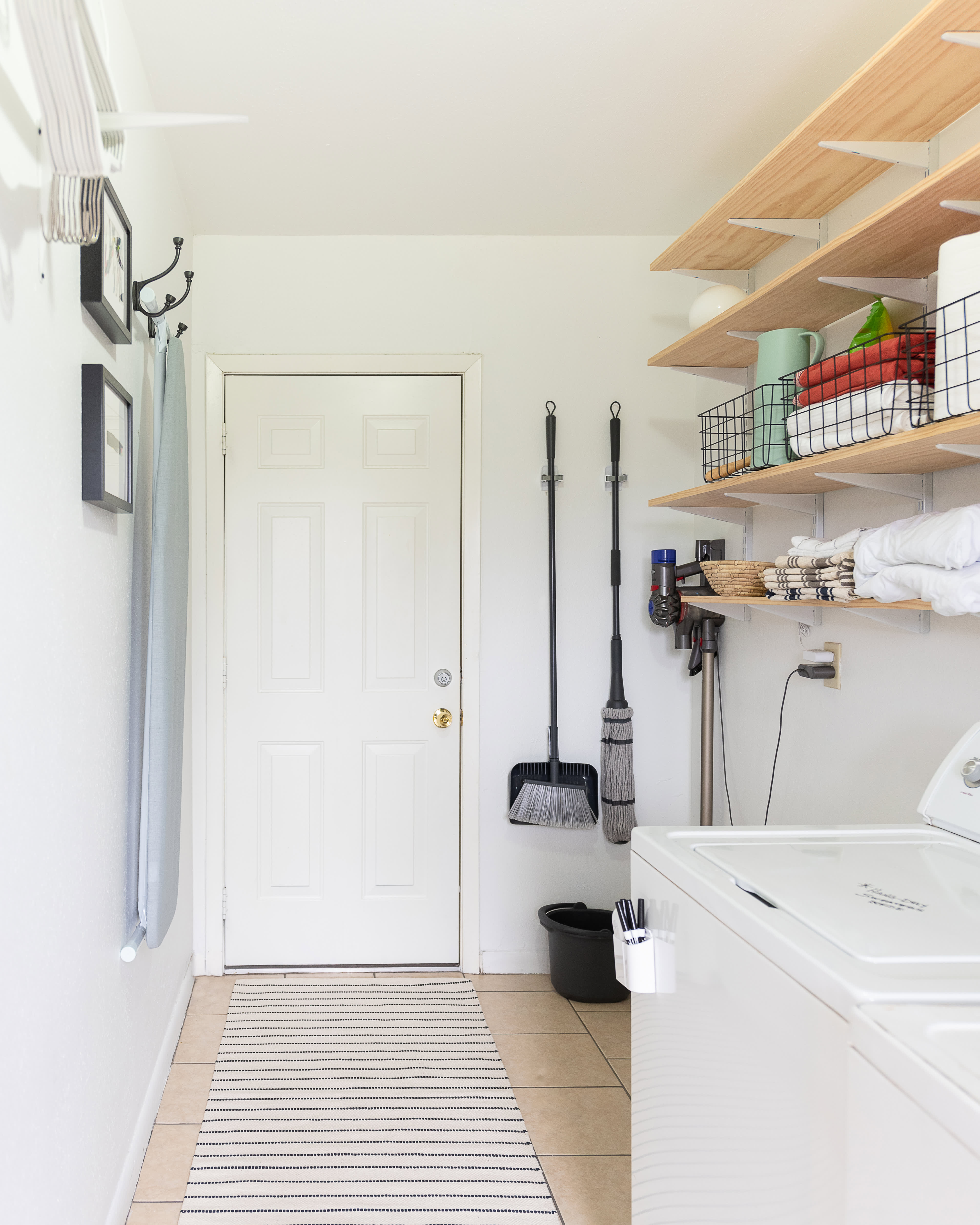 Easy As Pie Laundry Room Organization