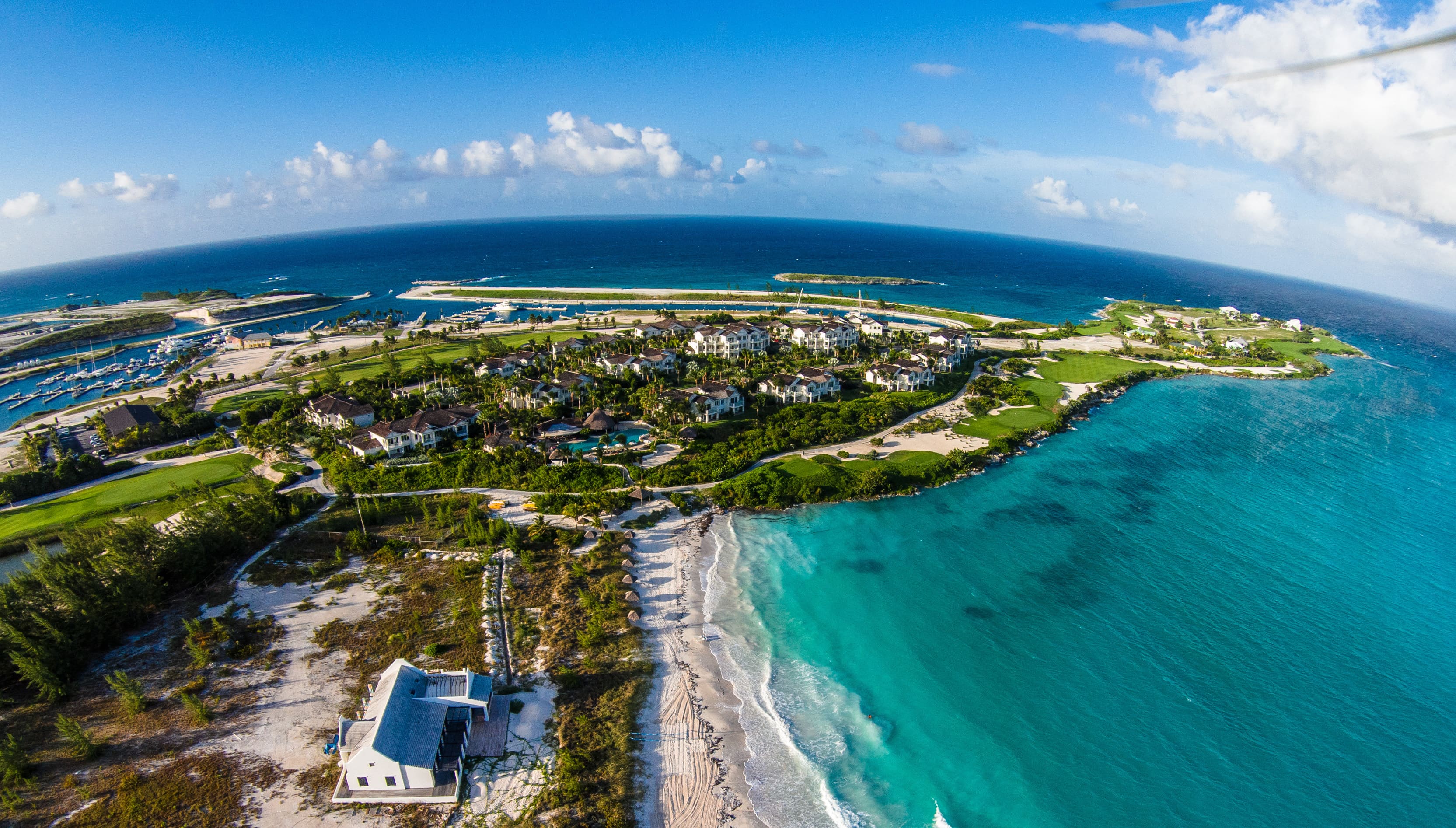 Aerial Drone Photo of the Gardens Mall Palm Beach FL USA at