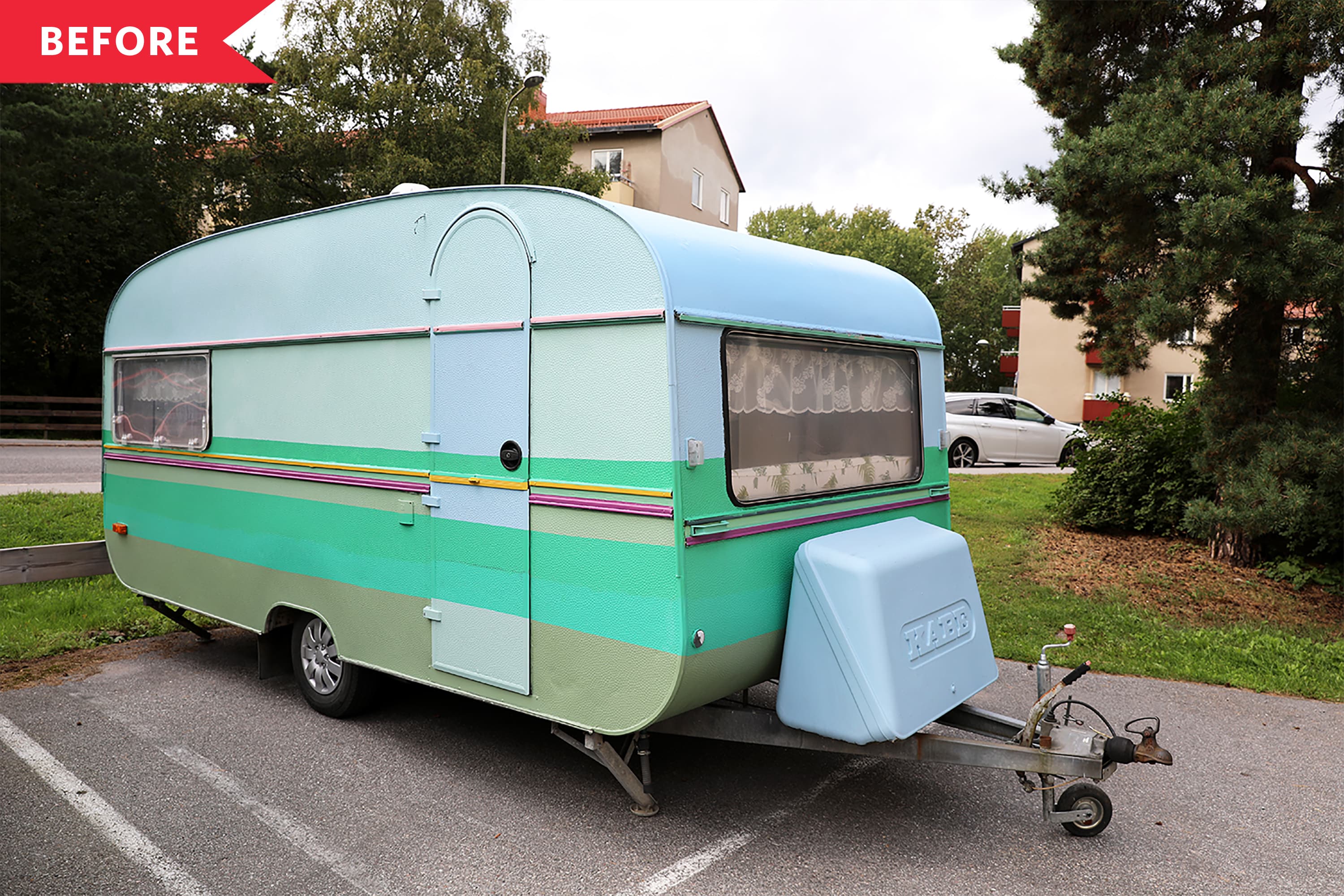Curated visual reference: Visual Reference: Before After Camper Renovation Music Studio