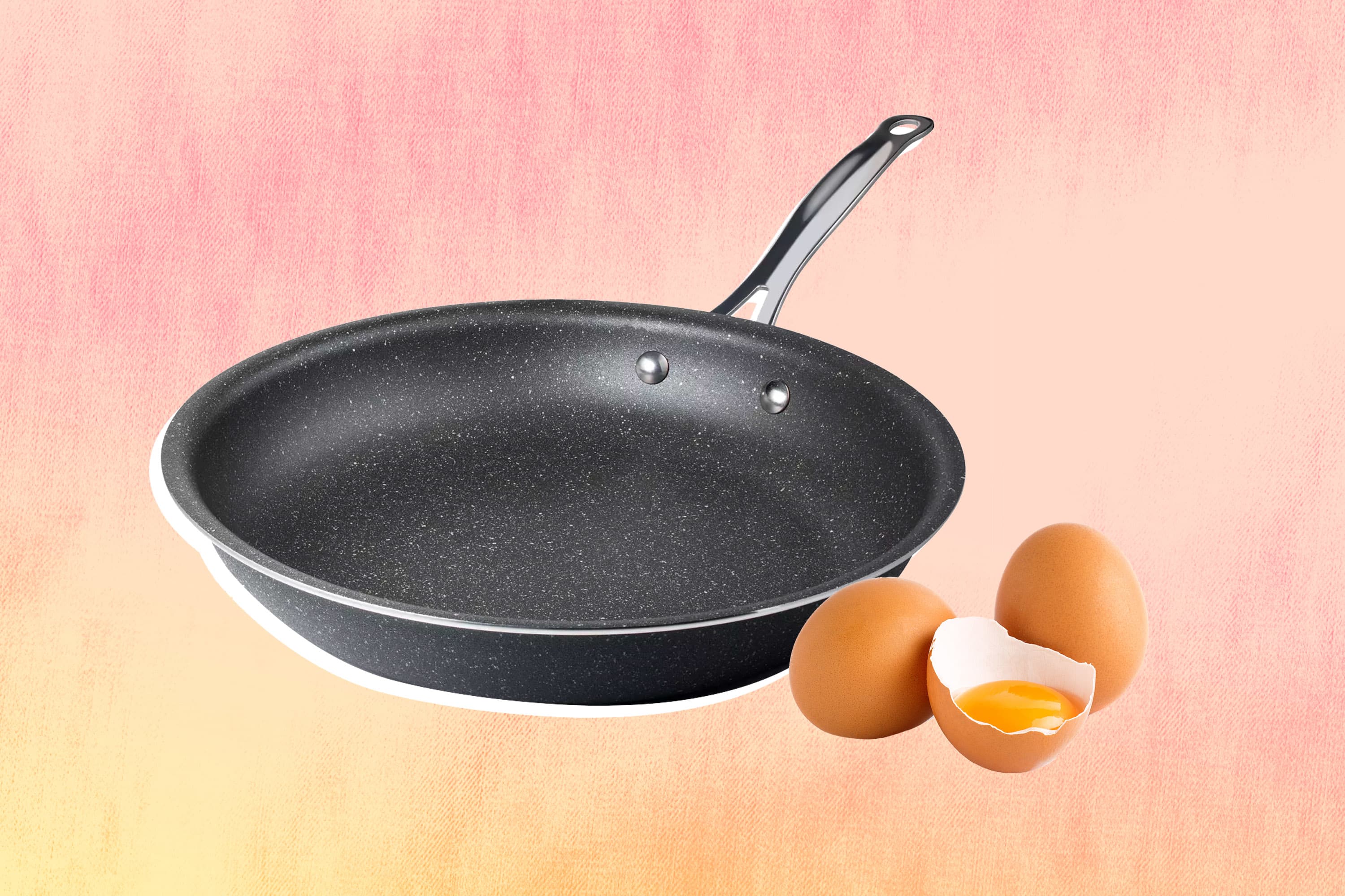 Nonstick Frying Pan Set, Granite Non Stick Skillet Pan, Small Egg