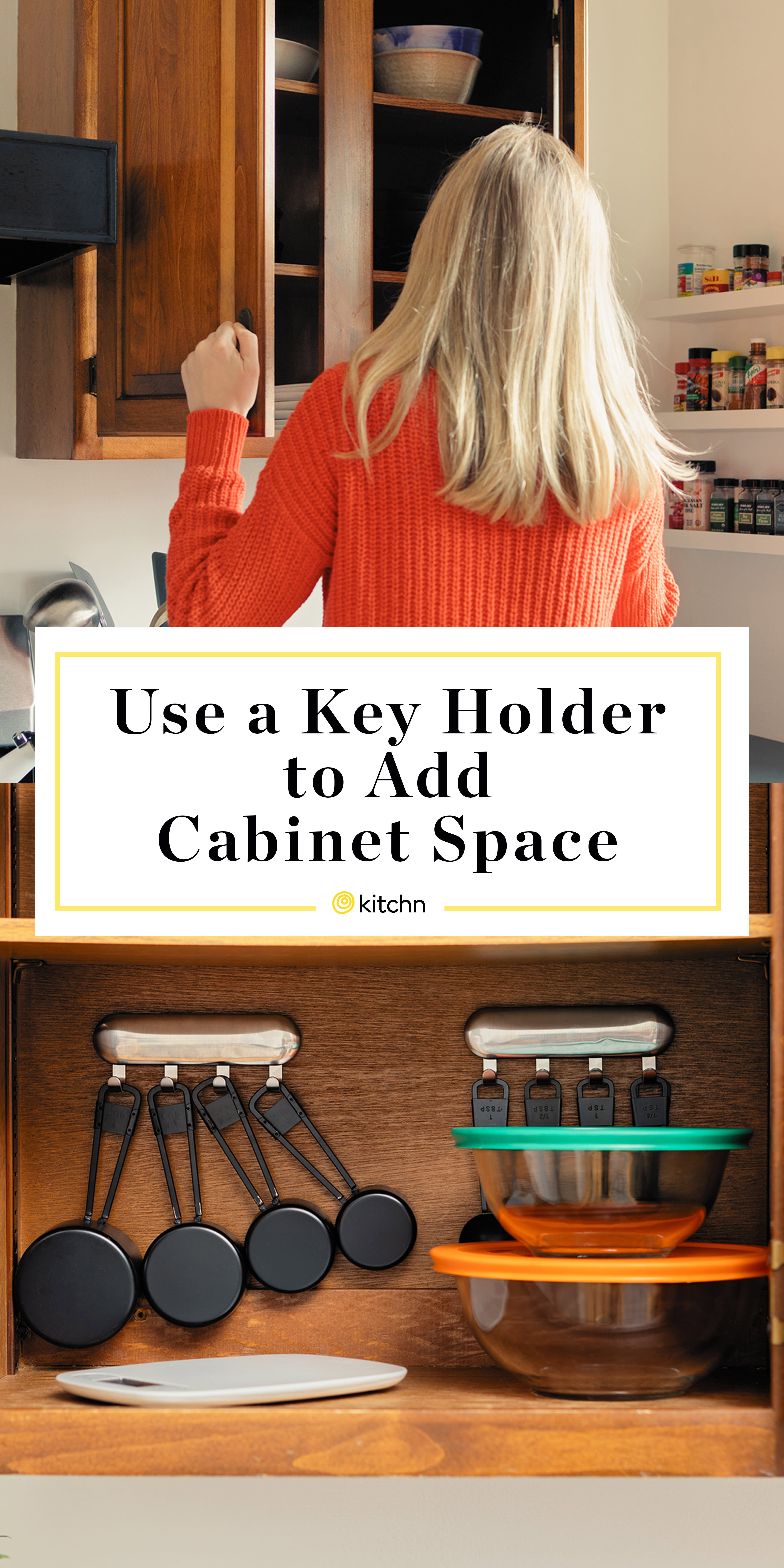 Key Holder Cabinet Organizing Hack