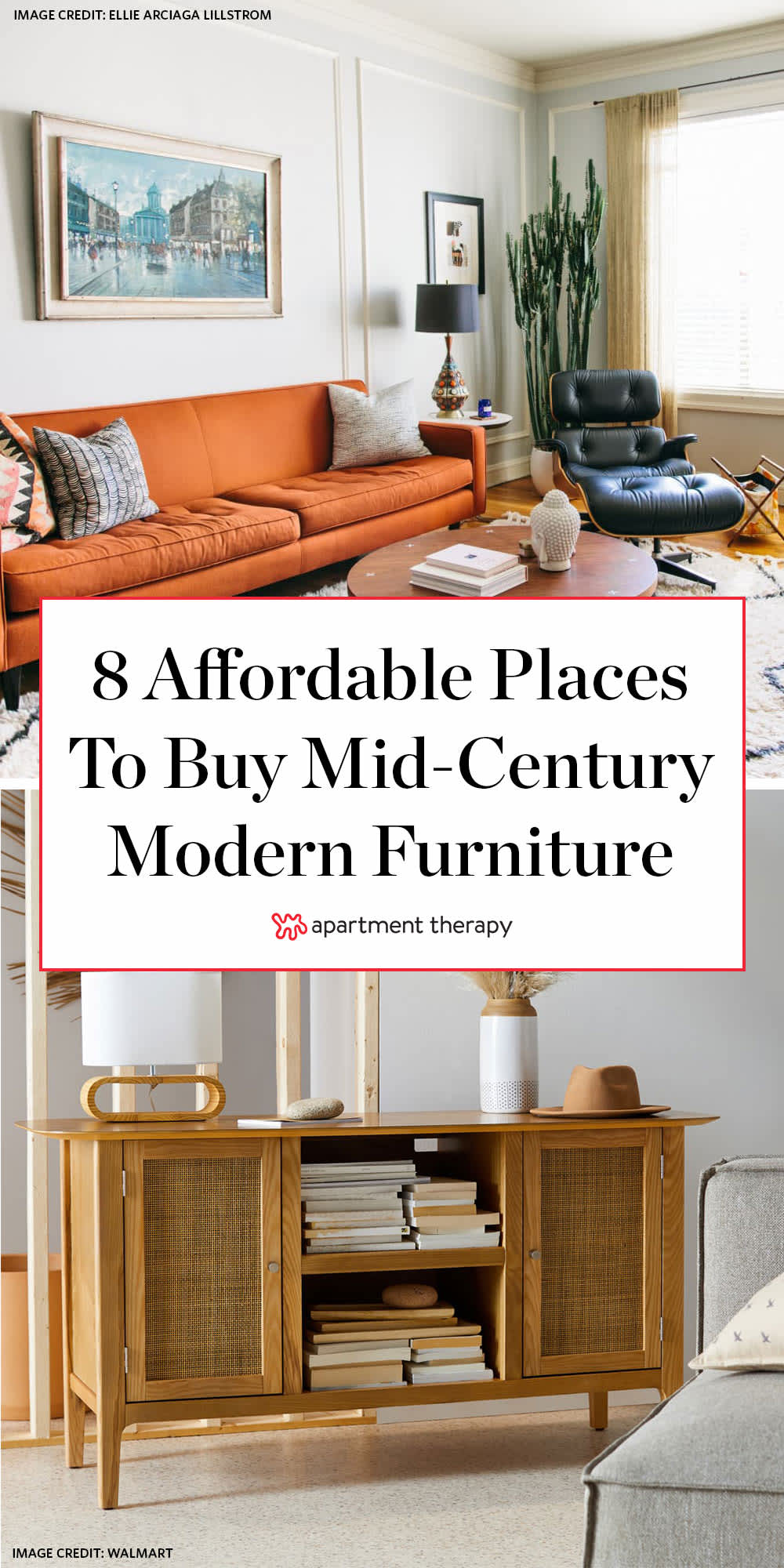 Where To Find Cheap Mid Century Modern Furniture and Decor 