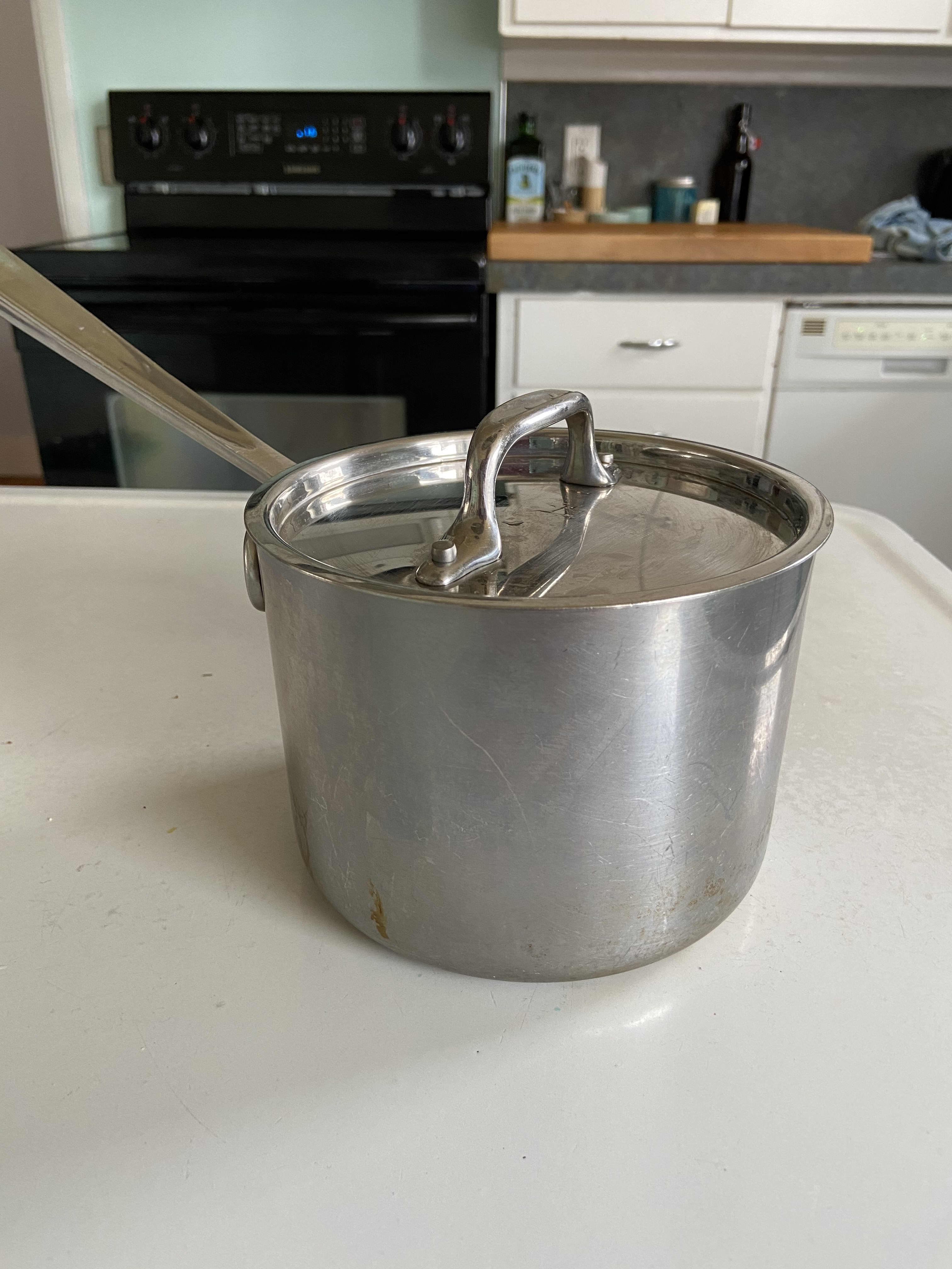 All-Clad ALL-CLAD Stainless Steel 8" Fry Saute Sauce Pan 