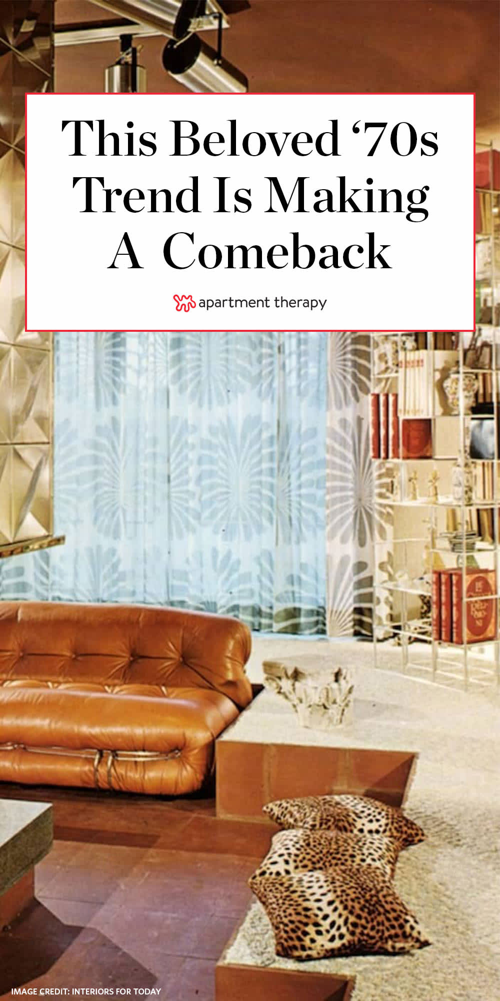 conversation pit living room on Trend Report Conversation Pits Are Back Apartment Therapy