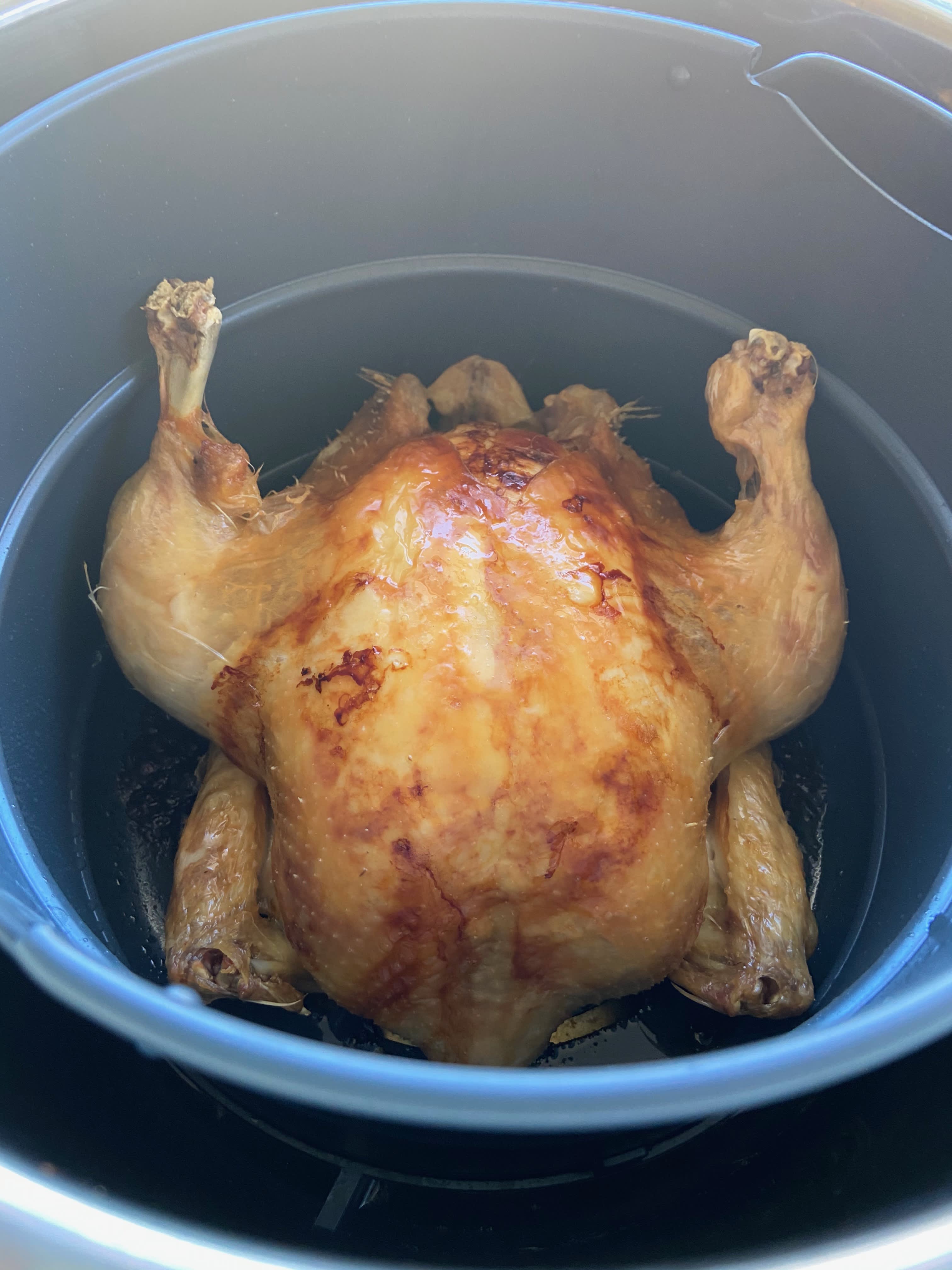 The Instant Pot Air Fryer Lid works as promised, but only for small batches