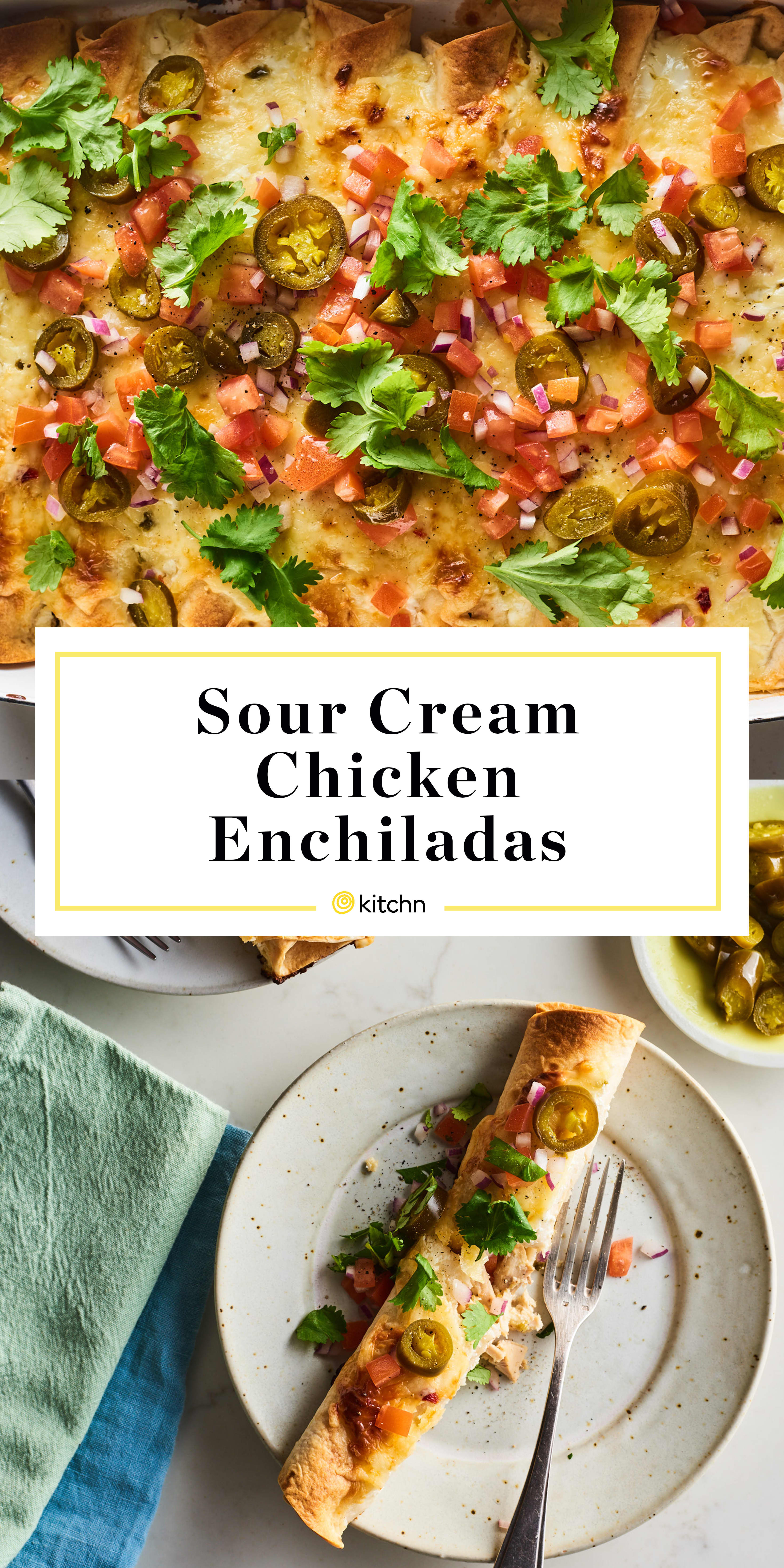 Sour Cream Chicken Enchiladas Kitchn