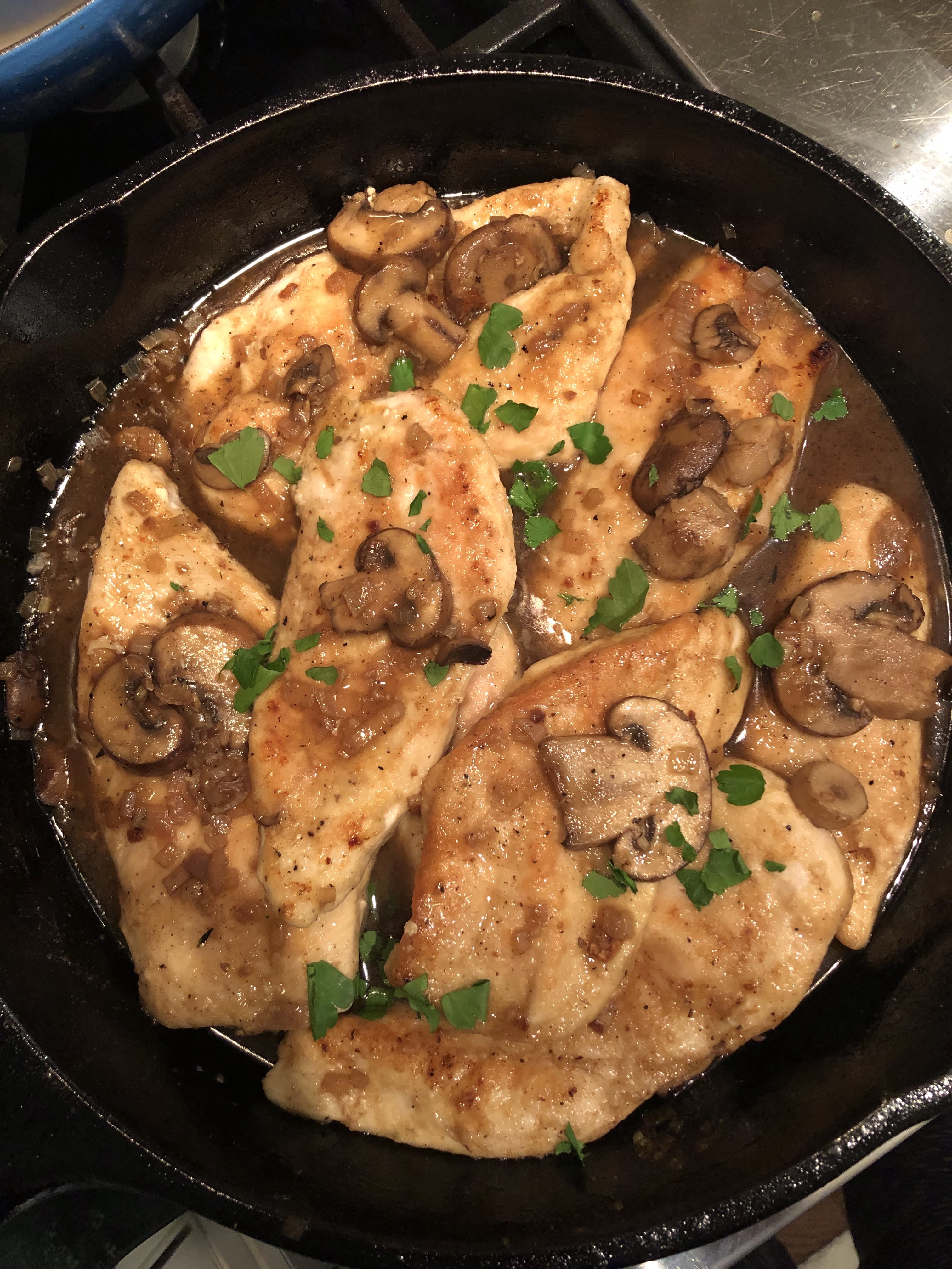 I Tried Curtis Stone's Chicken Marsala - Here's My Honest Review