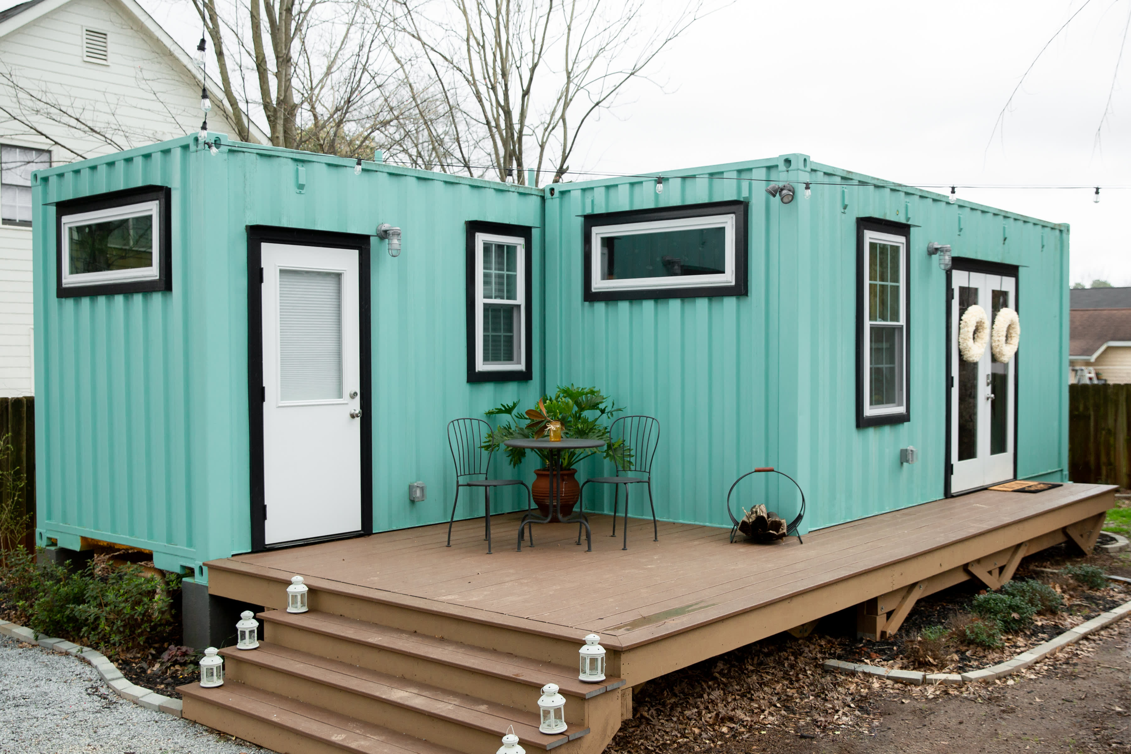 High-End Shipping Container Home Built on a DIY Budget - TINY HOUSE TOUR 