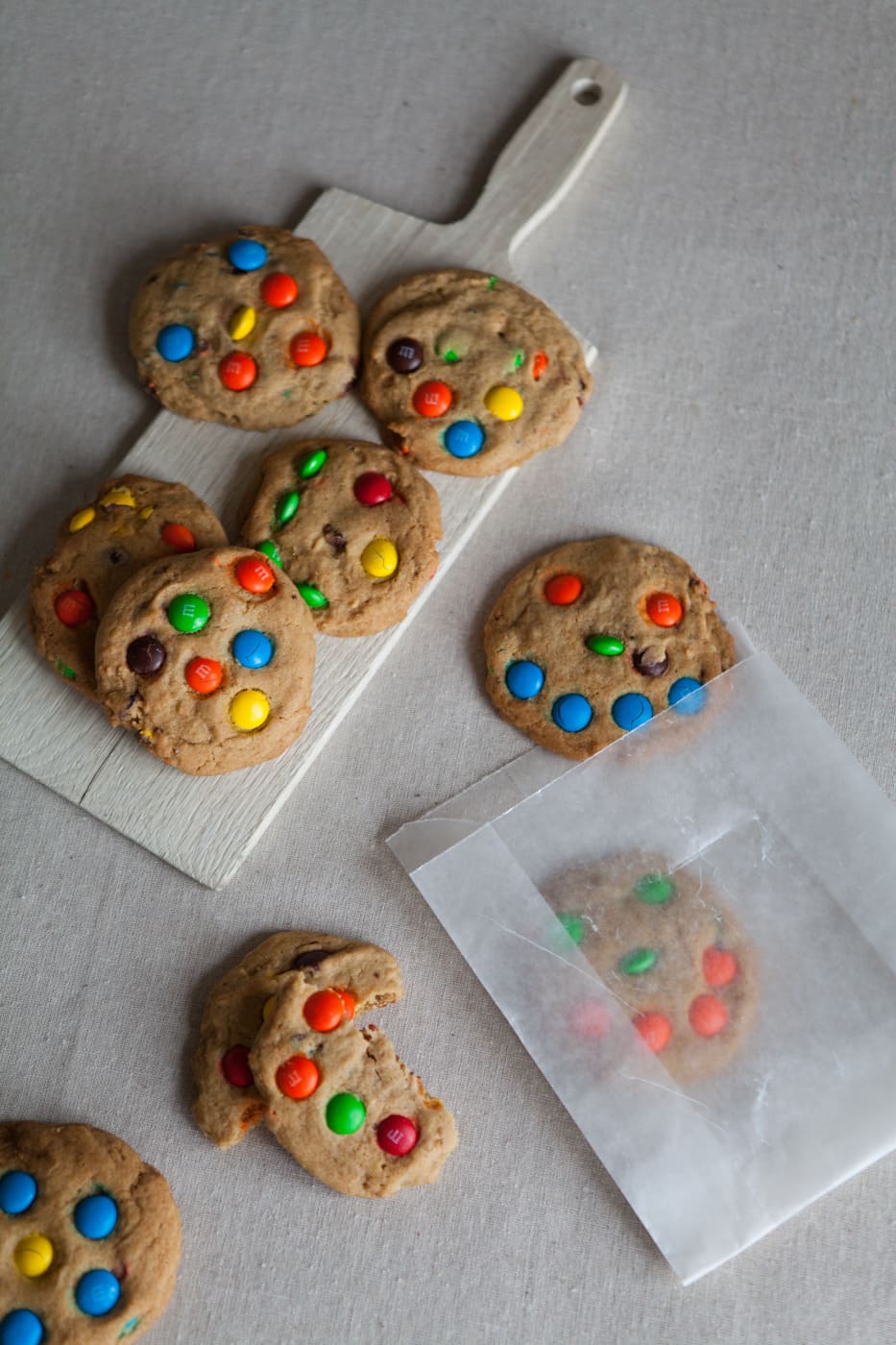 M&M Mega Cookies - The Monday Box