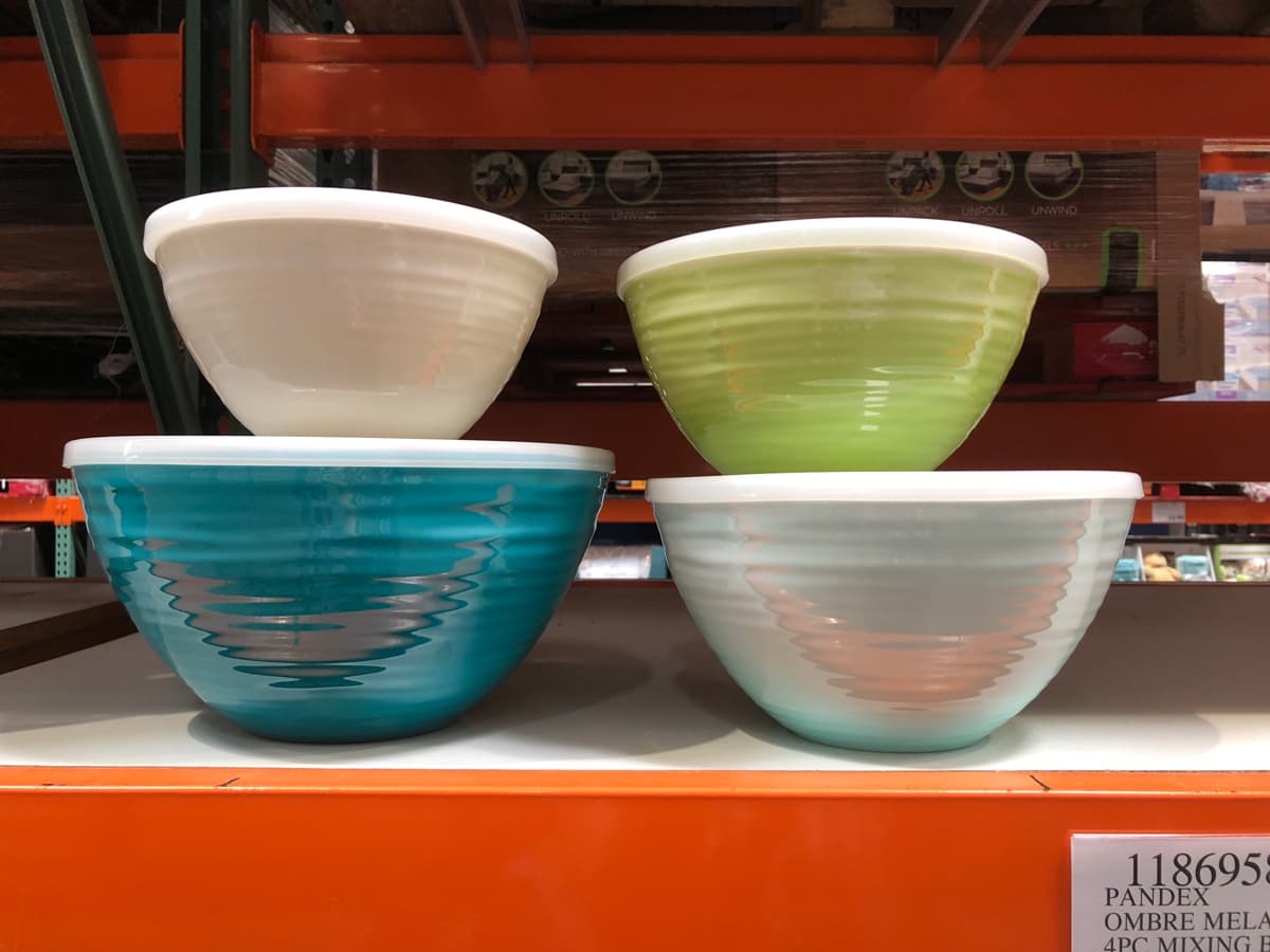 Pandex 5-piece Melamine Mixing Bowls with Lids