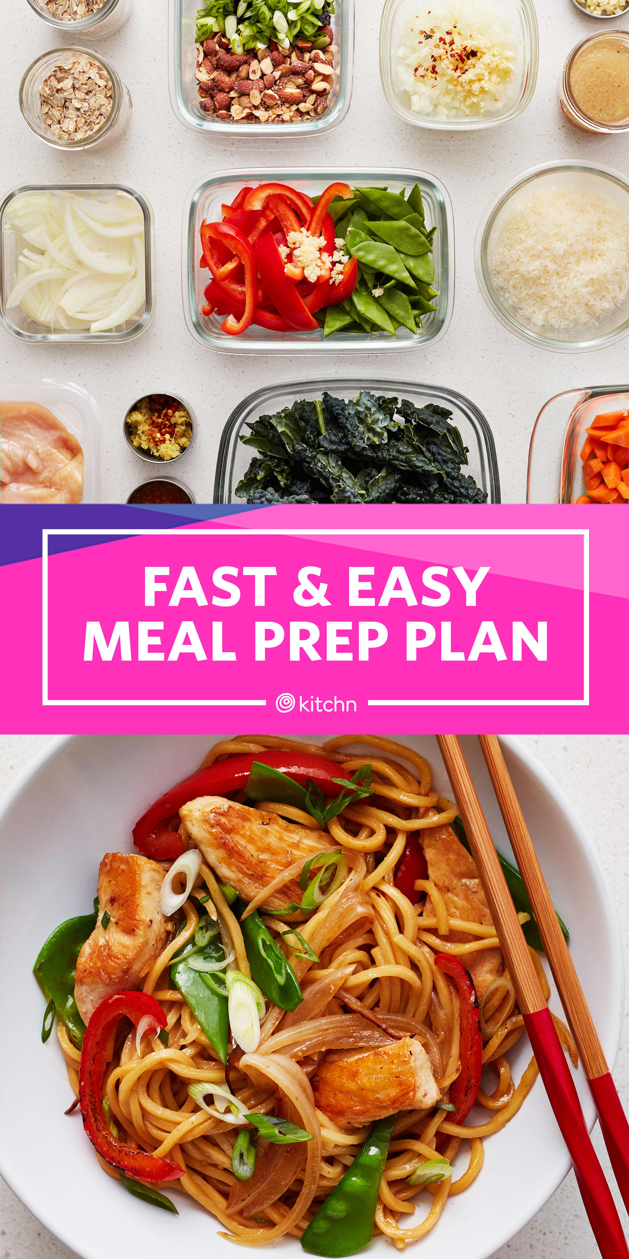 Meal Prep Plan A Week Of Fast And Easy Meals Kitchn