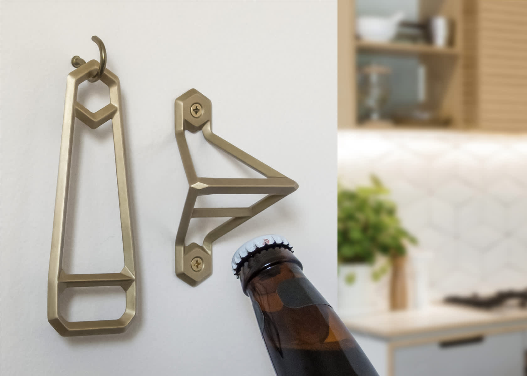 Cast Iron Wall-Mounted and Handheld Bottle Openers Choose Design 