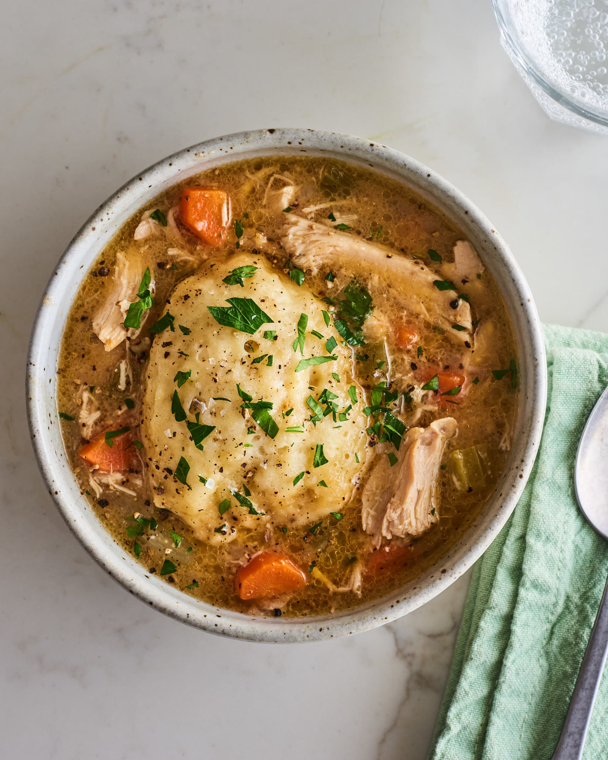 Southern Chicken and Dumplings - Grandbaby Cakes