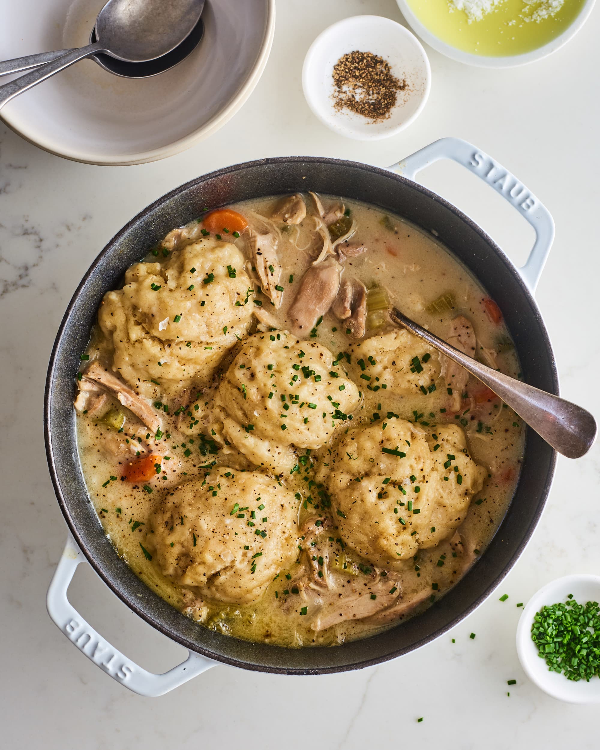 Chicken and Dumplings Recipe - Kristine's Kitchen