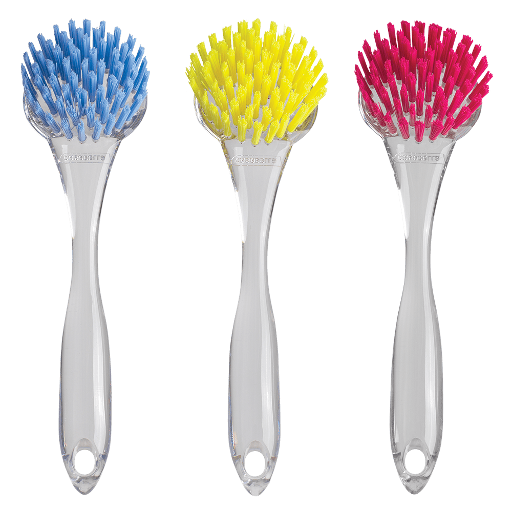 Vegetable Cleaning Brush 2 Pack 3.5(1 Soft/1 Hard) by Cuisipro