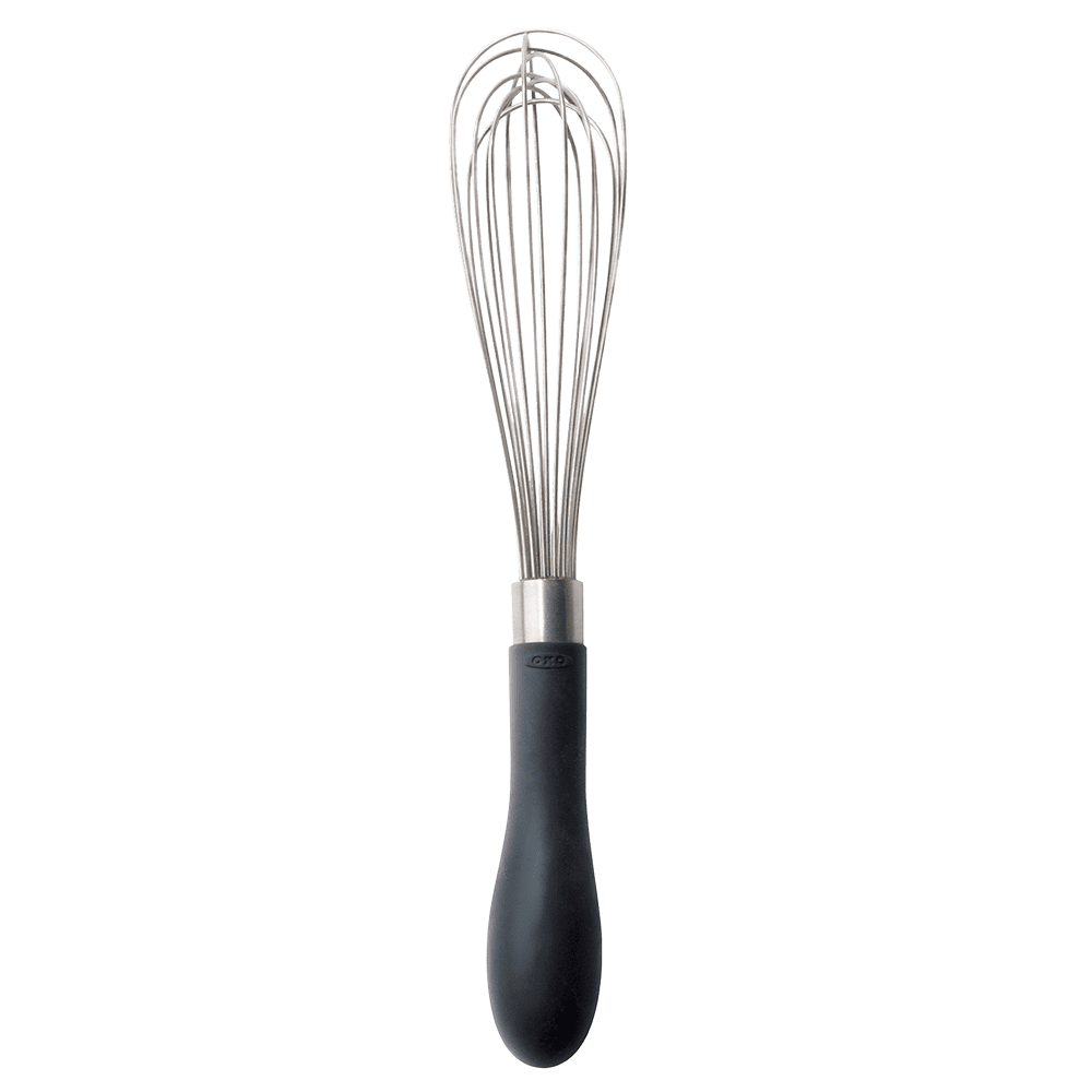 Push action spinning whisk Whisks ingredients efficiently Made from  silicone and stainless steel Dishwasher safe RM120