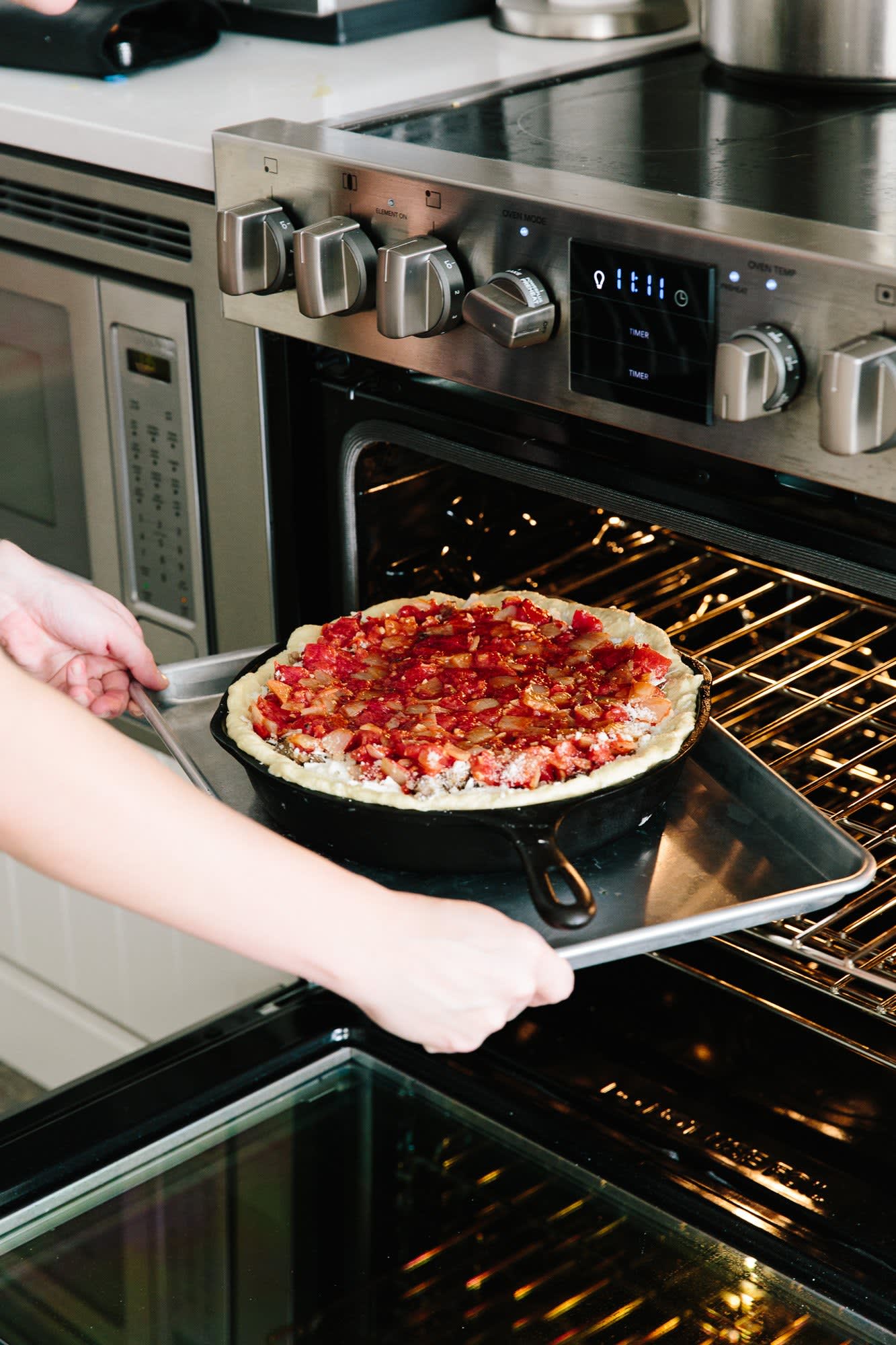 Chicago Style Deep Dish Pizza — Buns In My Oven