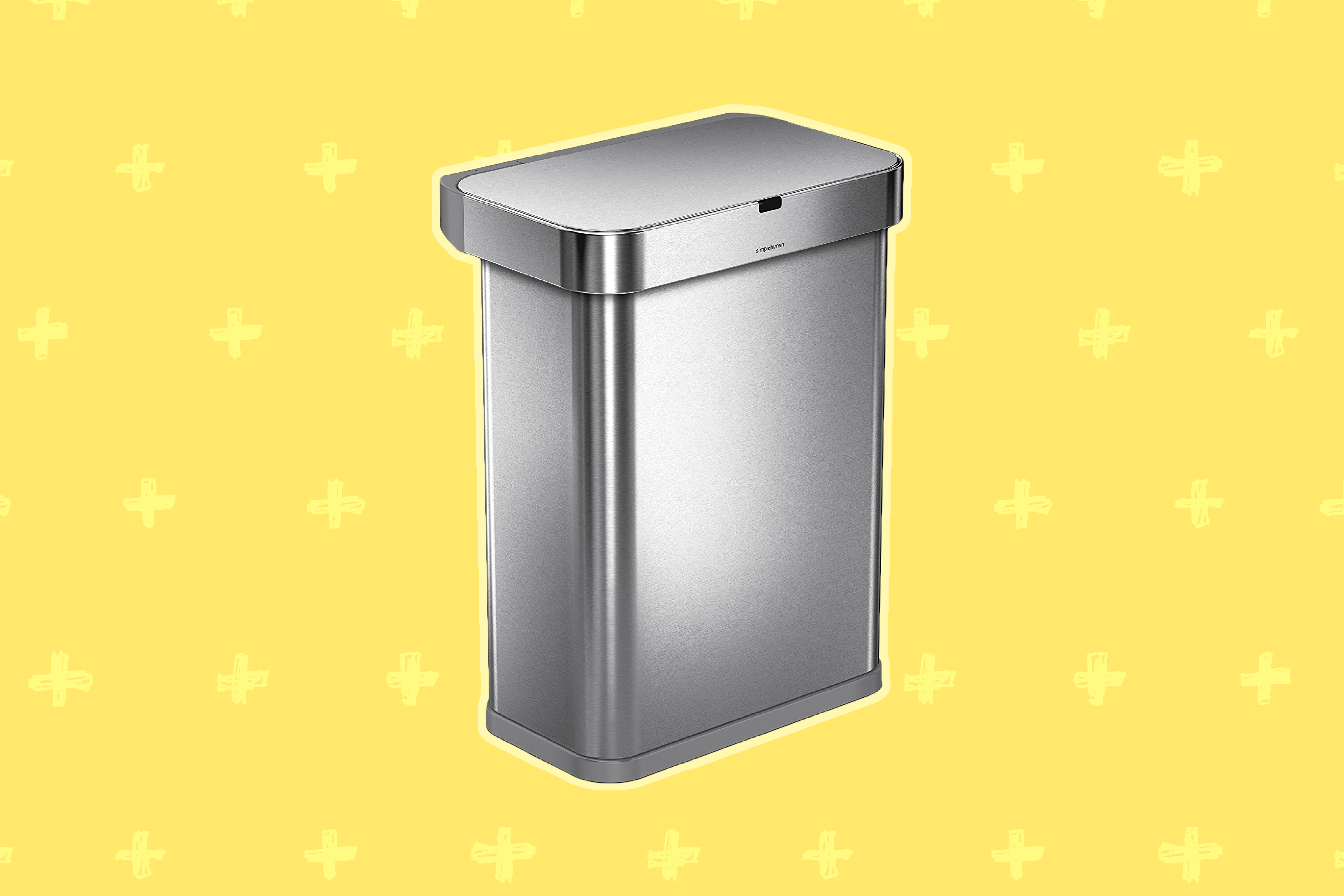 Joseph Joseph Stainless Steel 30l Step Trash Can Compactor : Target