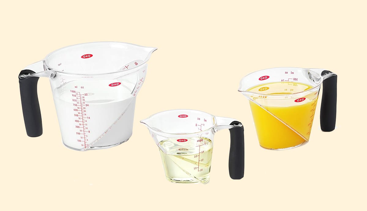 1 Cup Angled Measuring Cup by OXO Good Grips :: eliminates lifting