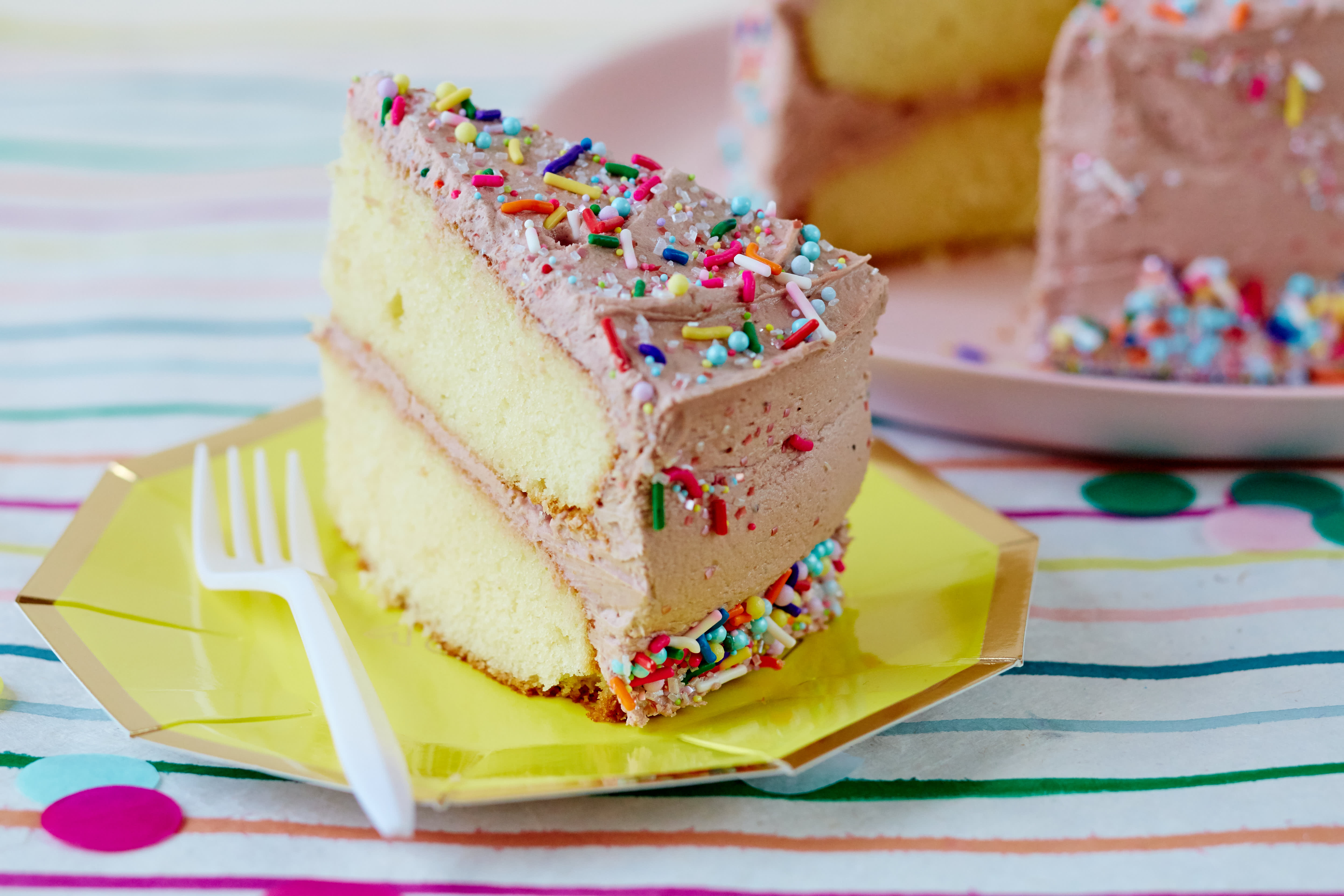 Flour Shop Rainbow Pop-Up Cake Kit - YouTube