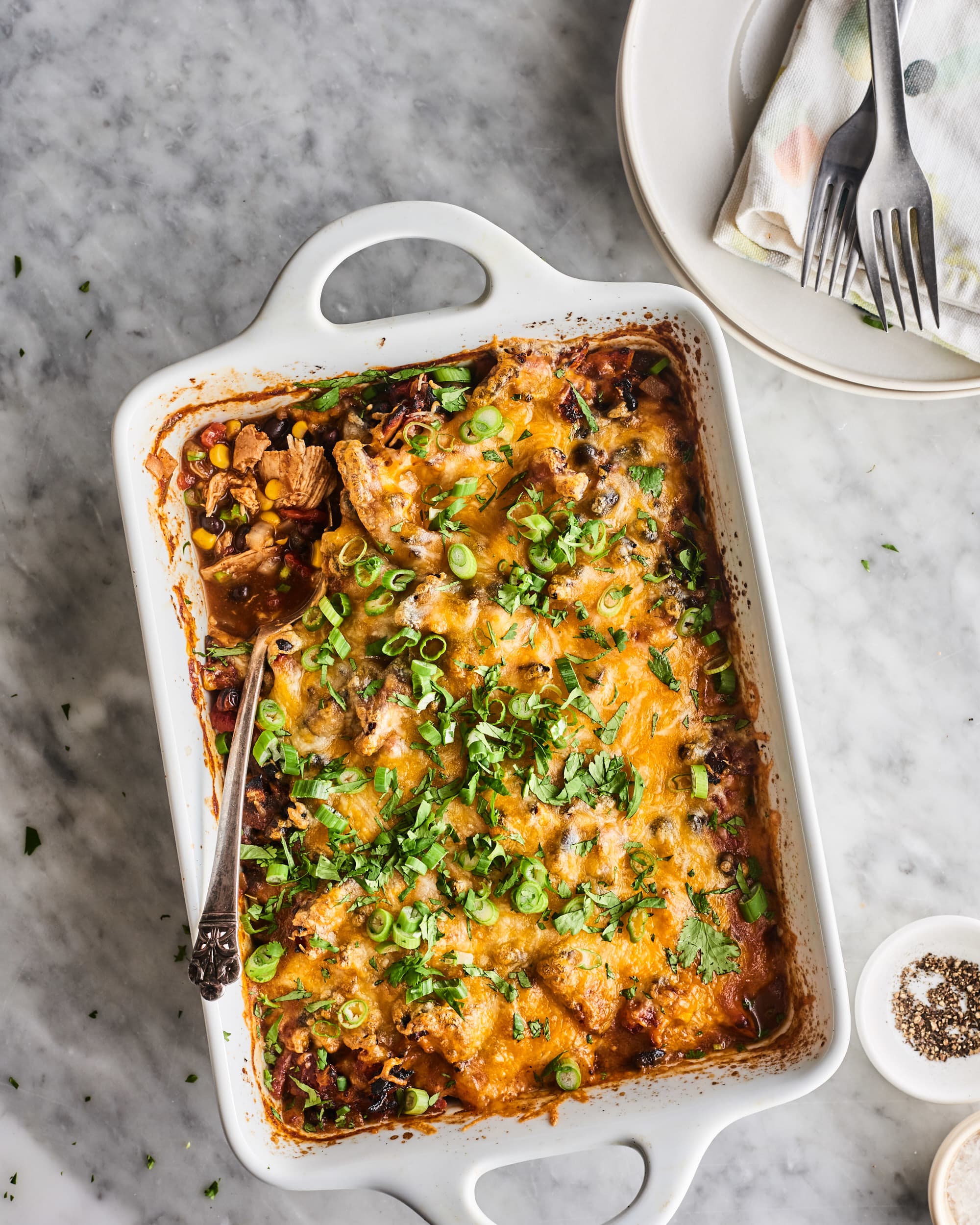 Molly Yeh's white bean hotdish recipe is a cheesy, saucy comfort