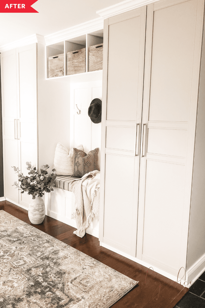 Ikea mudroom store wardrobe