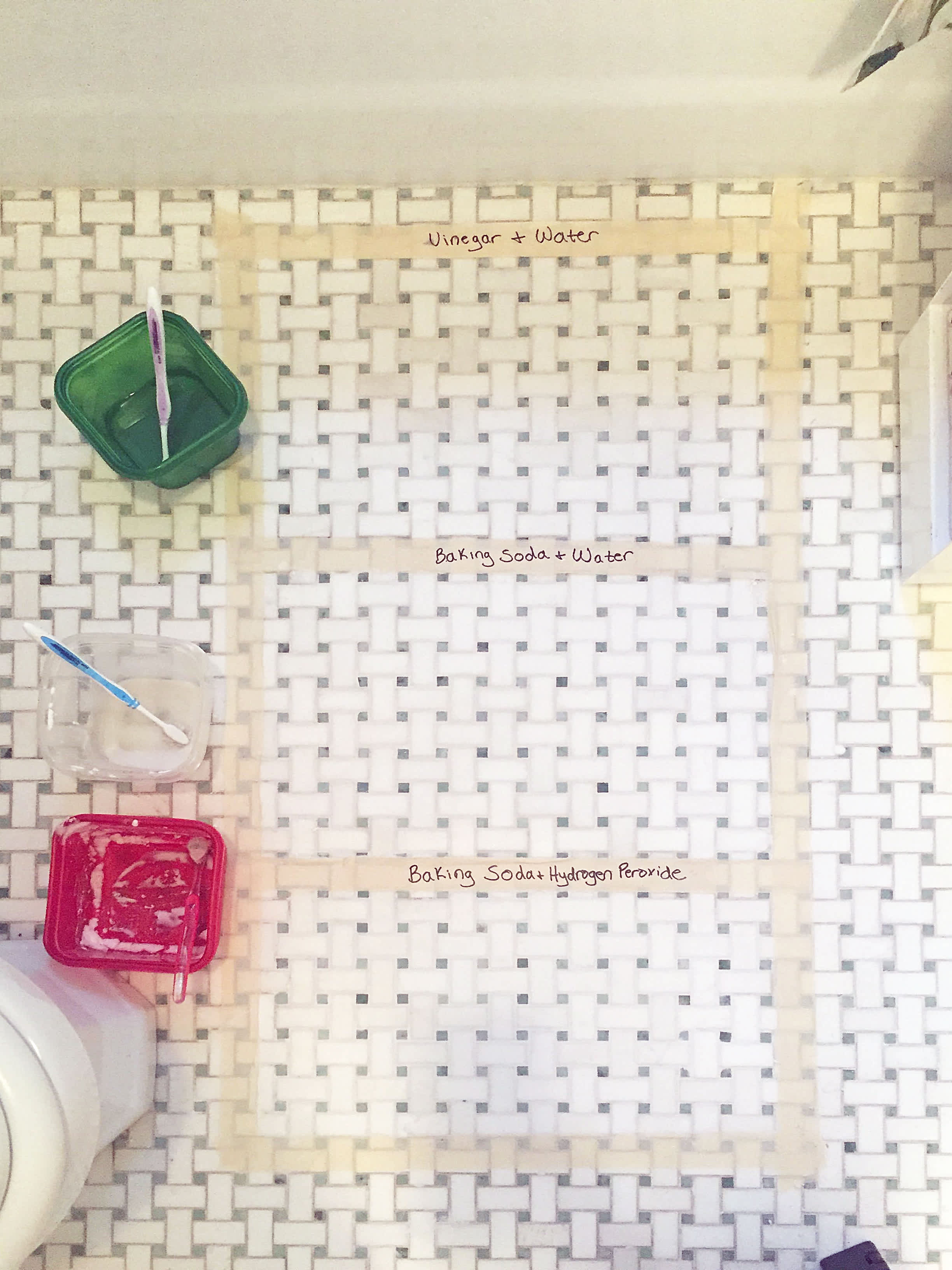 I Tried 19 DIY Grout Cleaners—And One of Them Blew Me Away