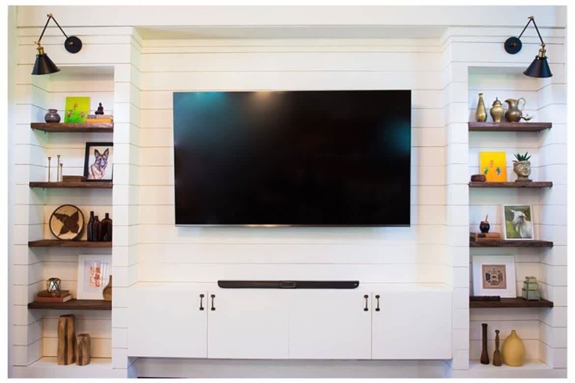 Feature Wall With Tv Ideas new york 2022