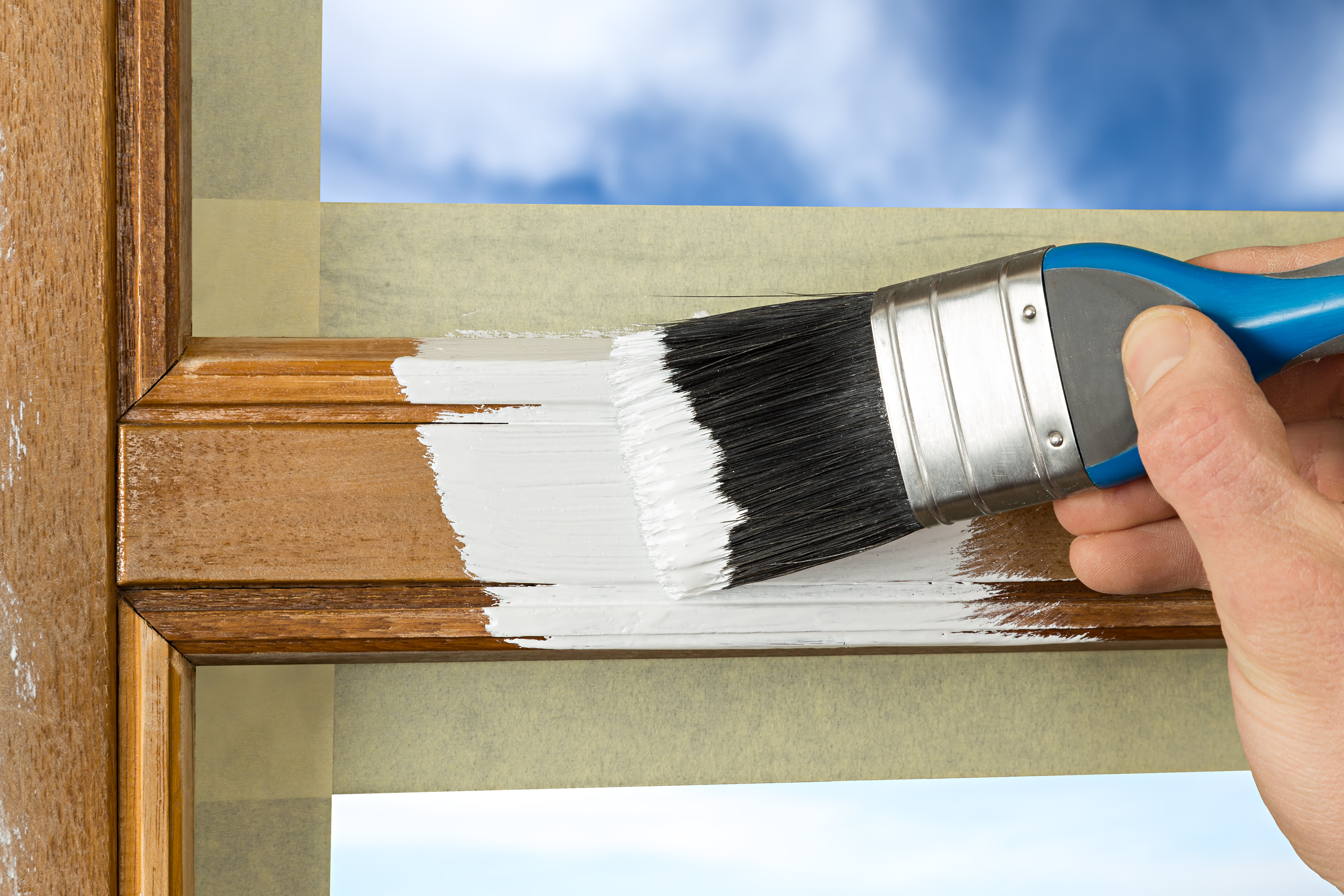 Converting Interior Natural Wood Trim to Painted Trim - LOPCO