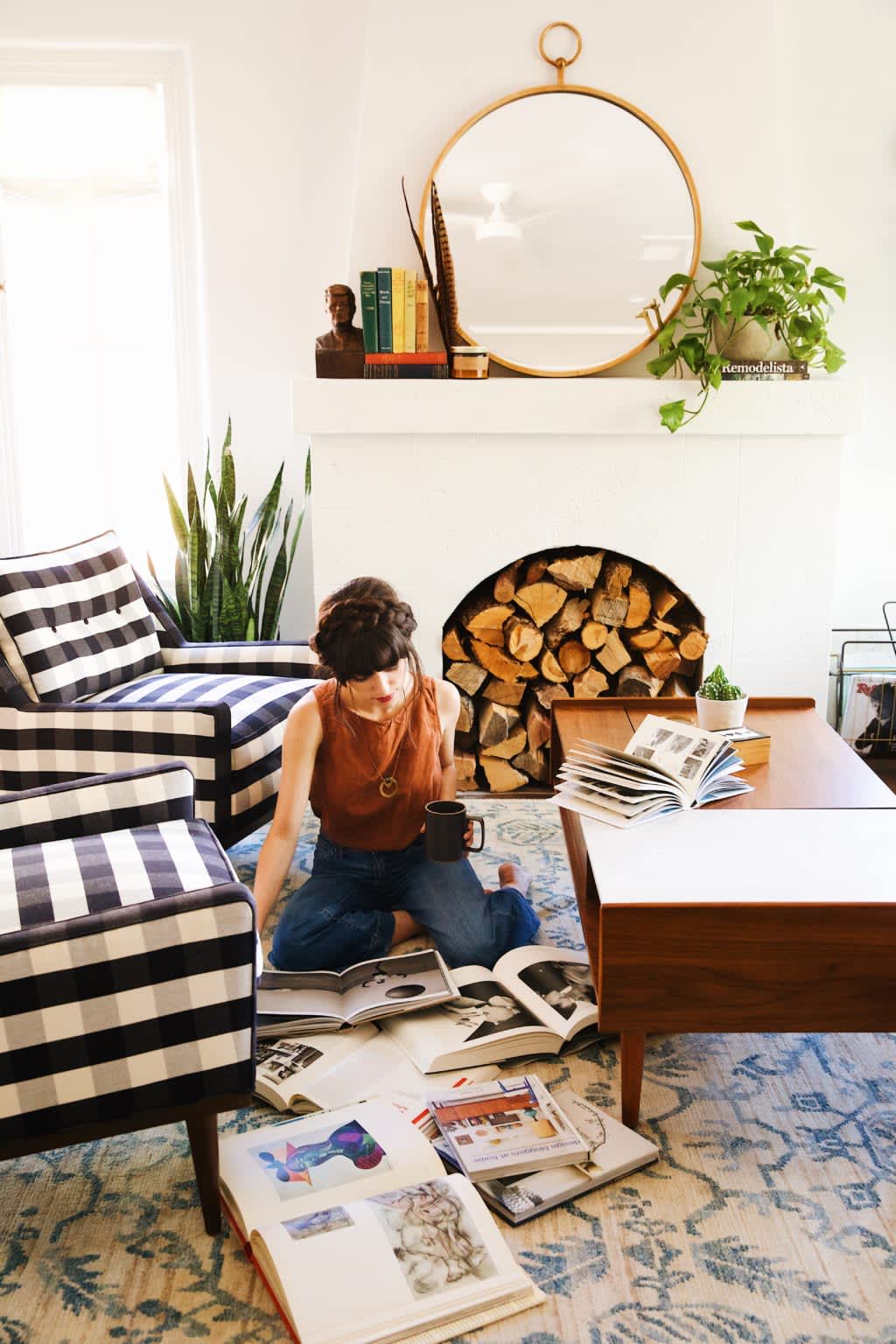 Living Room Makeover with West Elm - New Darlings