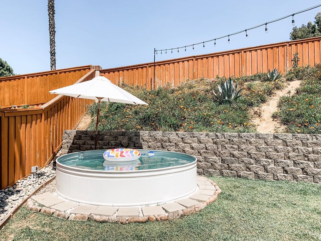 backyard above ground pools