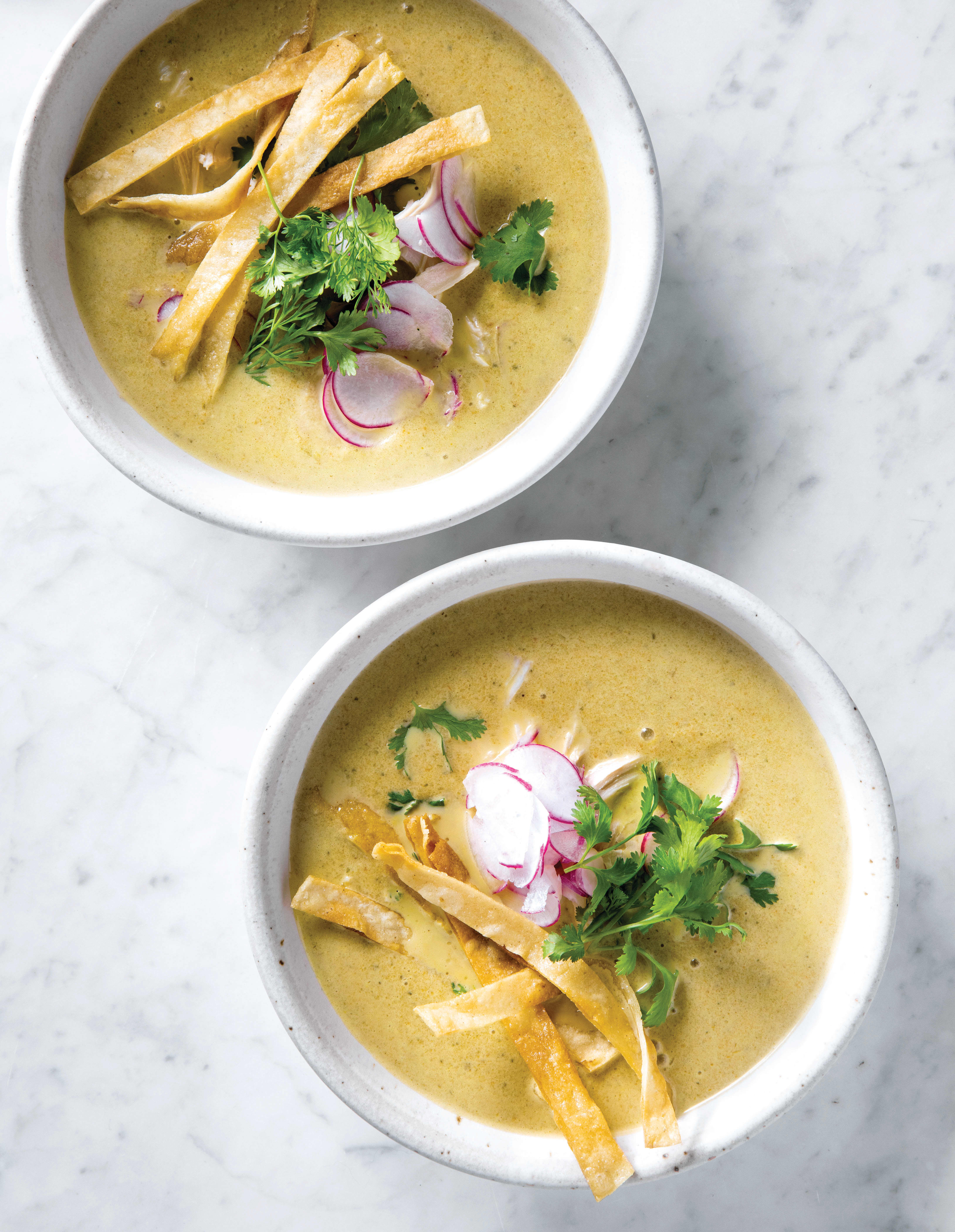 Joanna Gaines Creamy Chicken Poblano Soup Kitchn